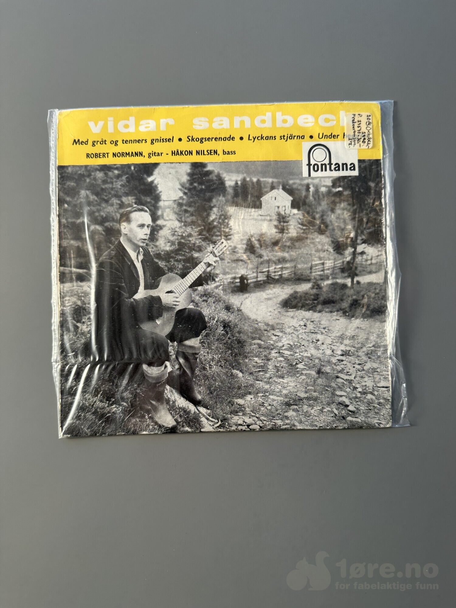 Singel – Vidar Sandbeck – Med gråt og tenners gnissel
