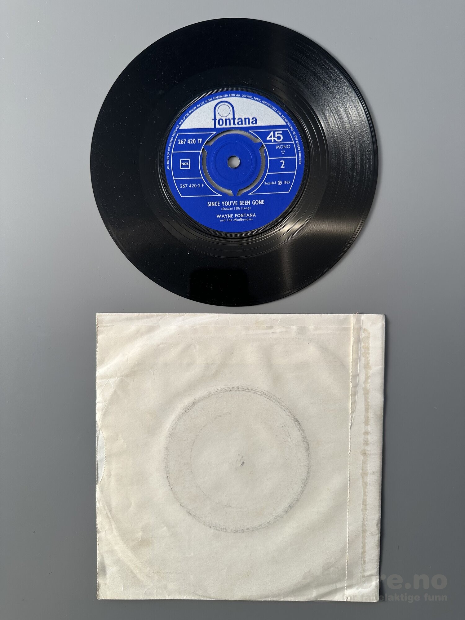Singel - Wayne Fontana and The Mindbenders - The Game Of Love, bilde 3