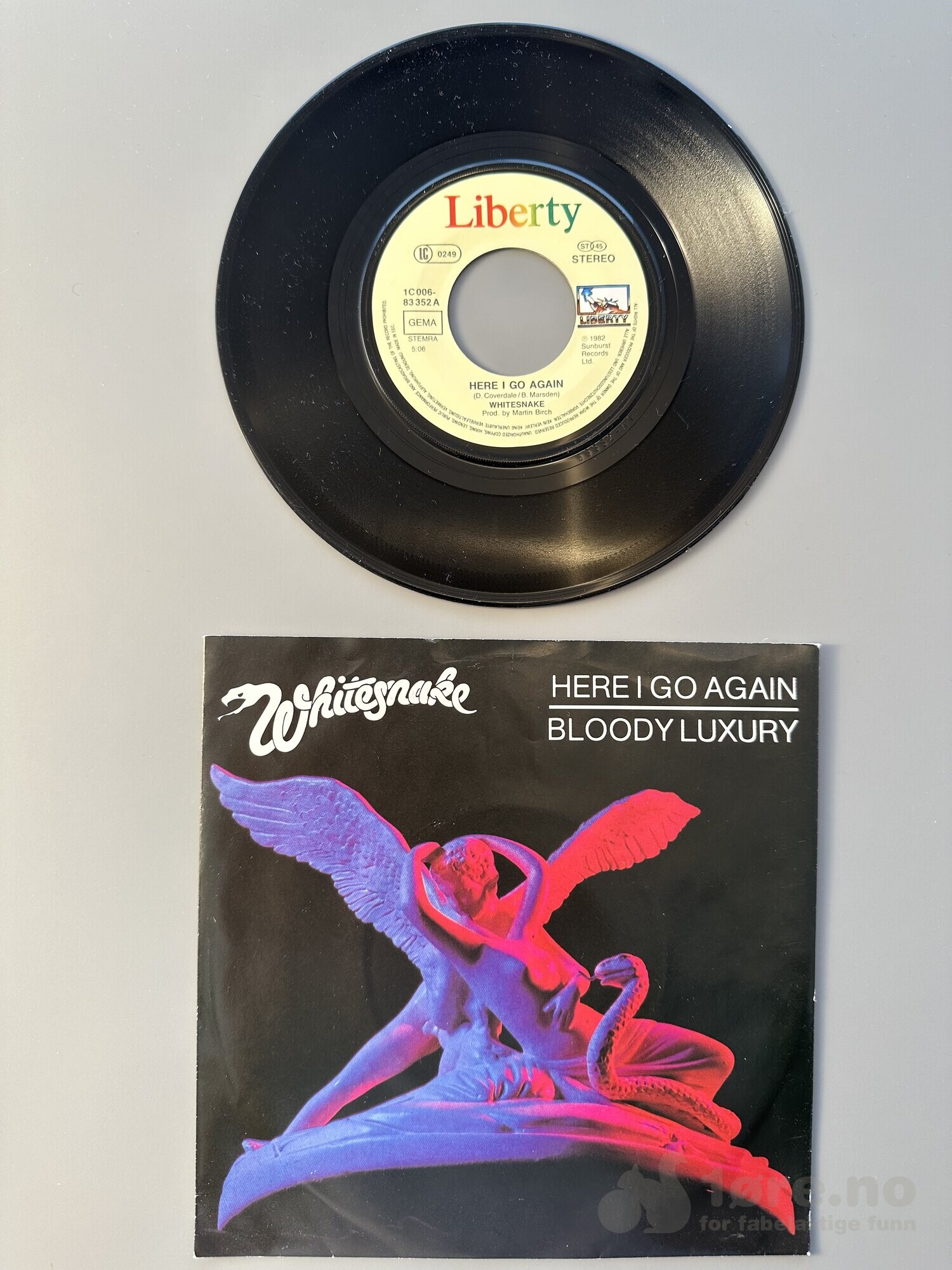 Singel - Whitesnake- Here I Go Again, bilde 2