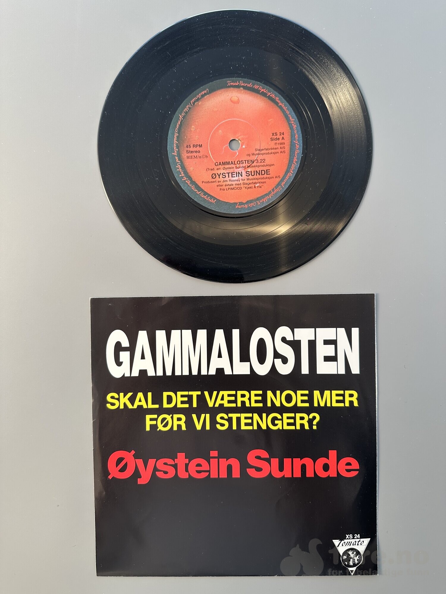 Singel - Øystein Sunde - Gammalosten, bilde 2