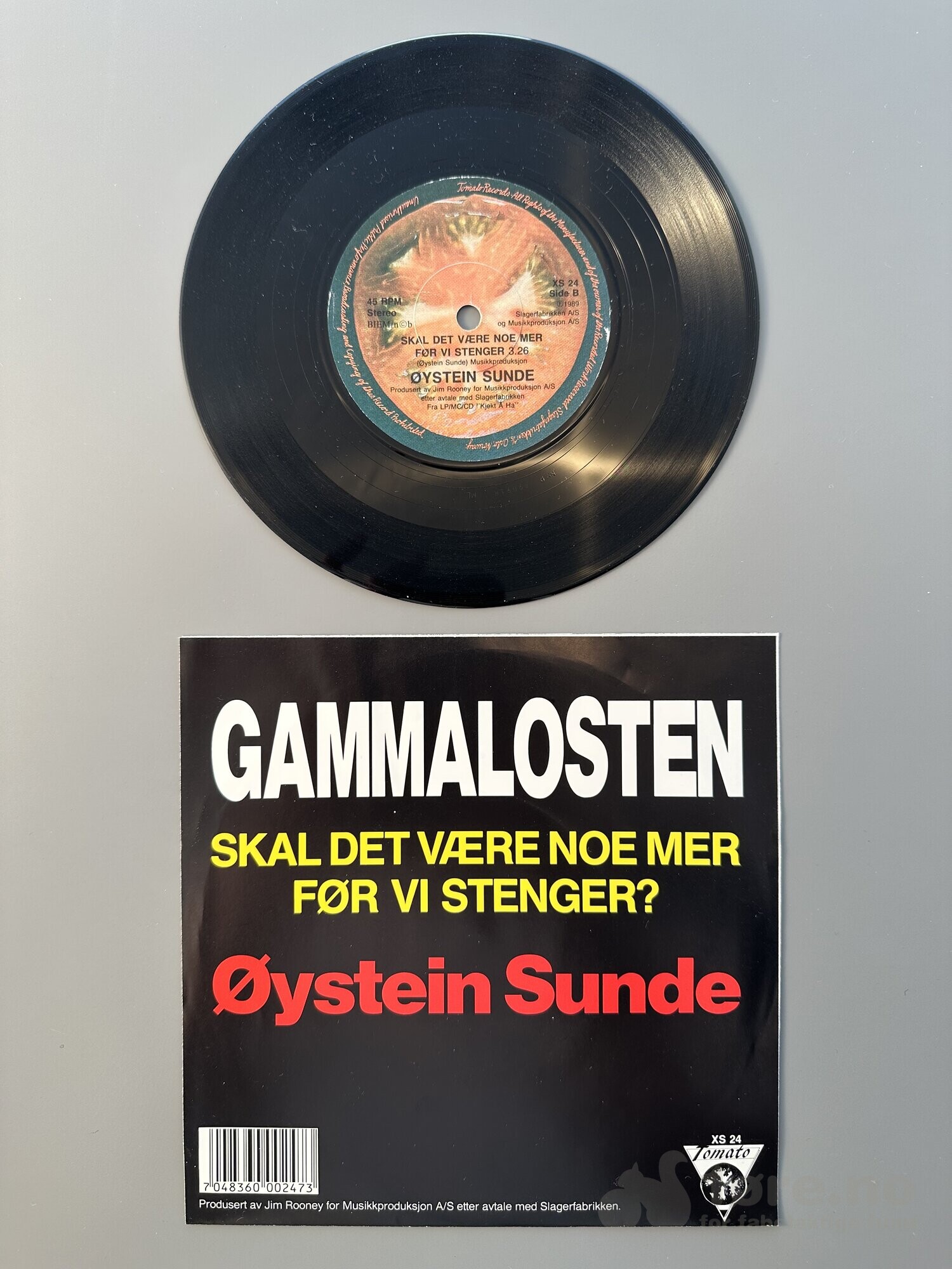 Singel - Øystein Sunde - Gammalosten, bilde 3