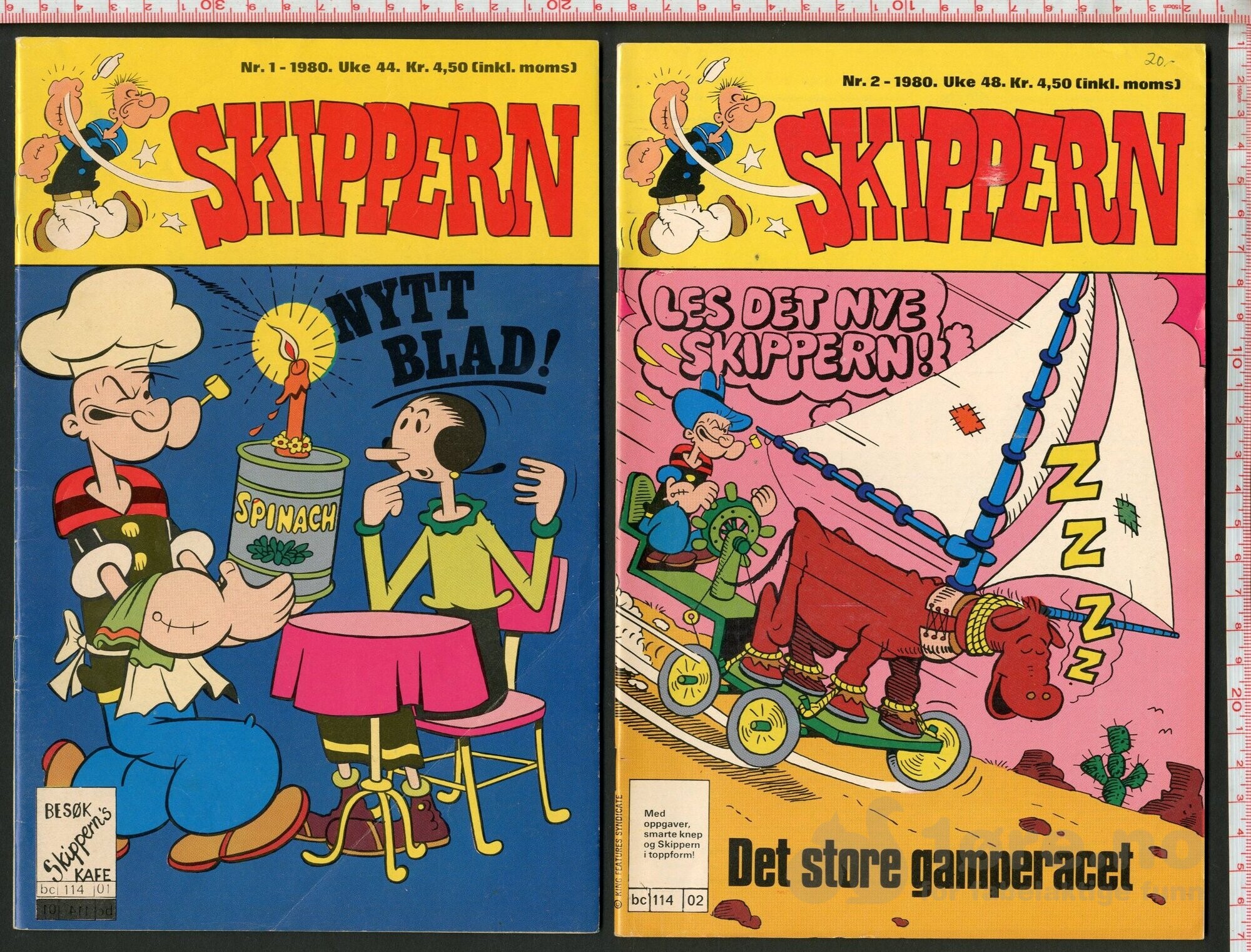 Skippern. 1980 - 1984