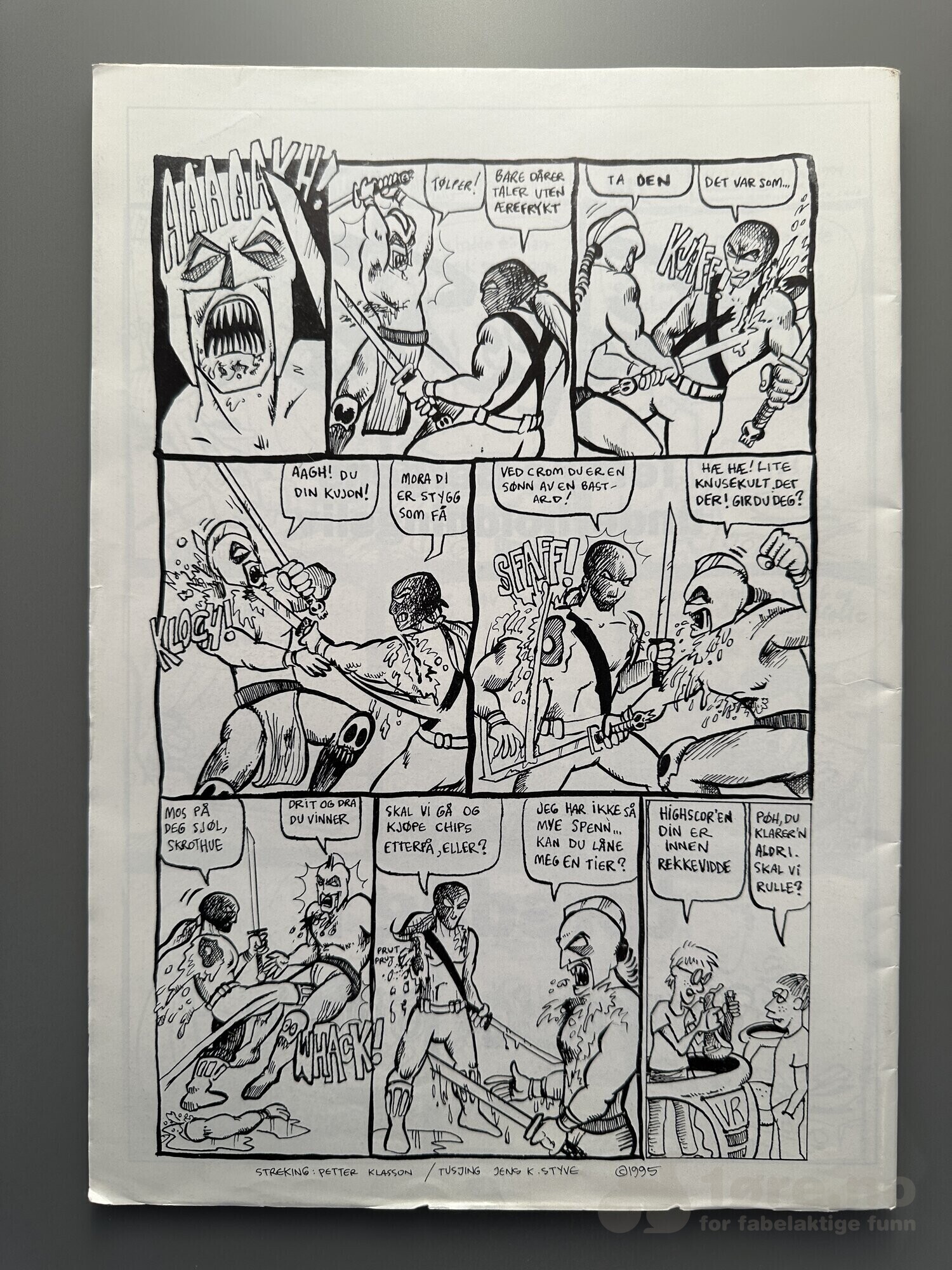 Smittsomt Gjesp 1995 og Feite Freddy 1974 nr 5, bilde 2
