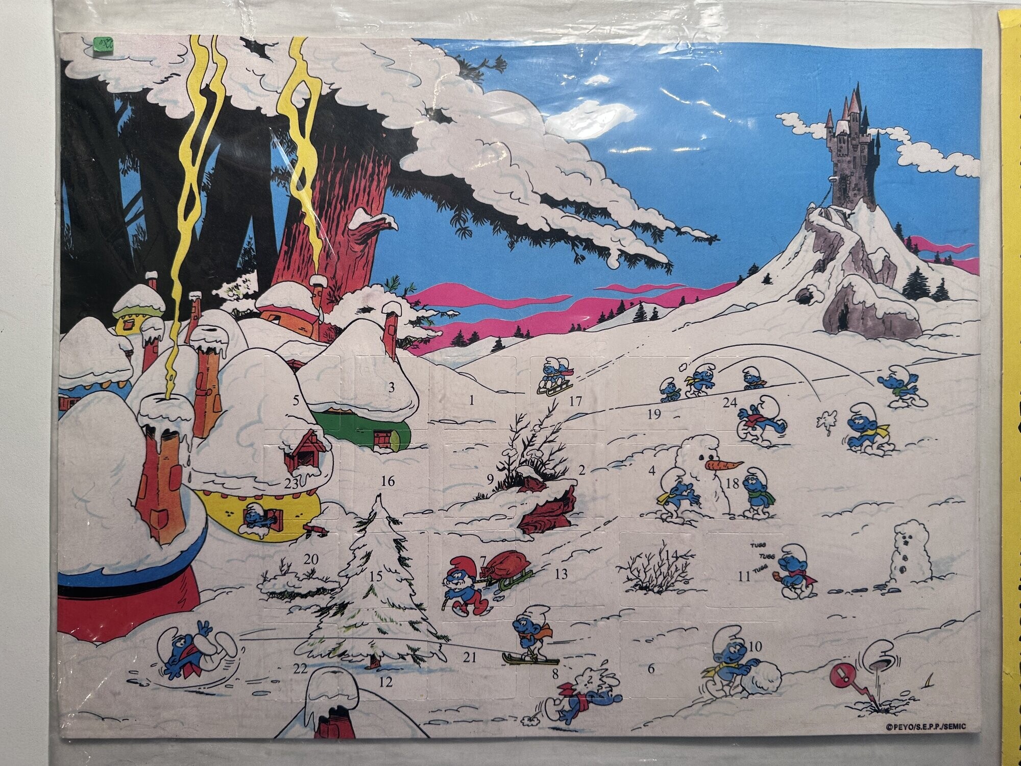 Smurfene julekalender, bilde 2