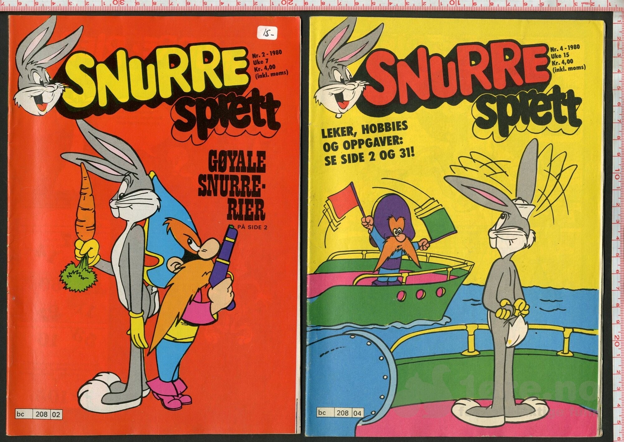 Snurre sprett 1980, 1987 - 1988