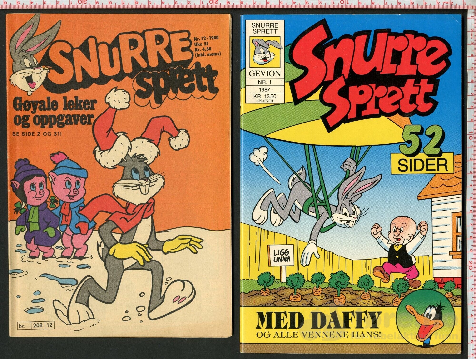 Snurre sprett 1980, 1987 - 1988, bilde 5