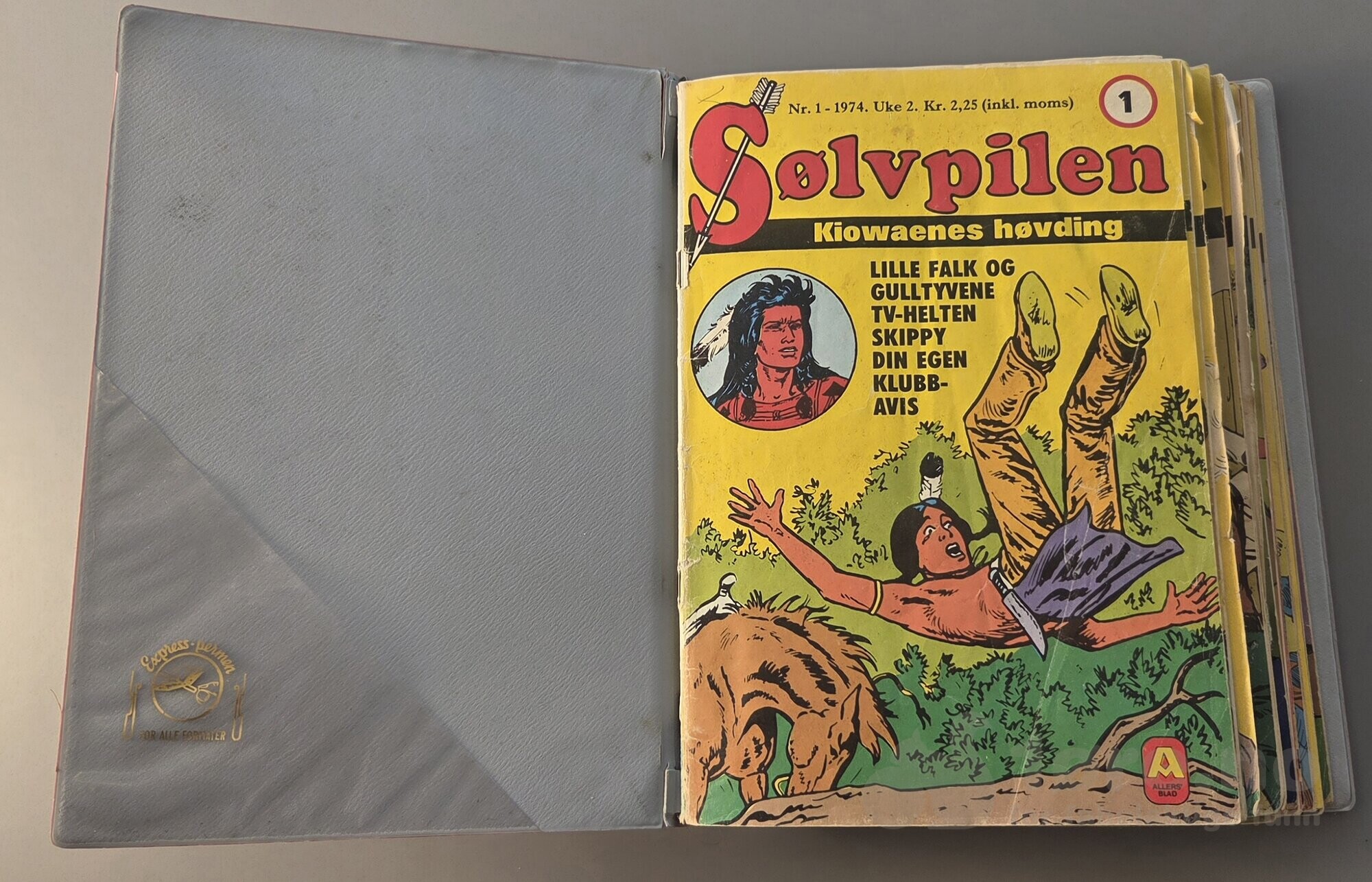 Sølvpilen 1974 i samleperm, bilde 2