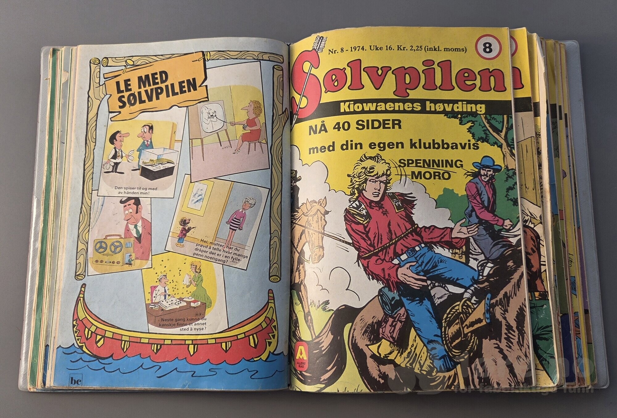 Sølvpilen 1974 i samleperm, bilde 3