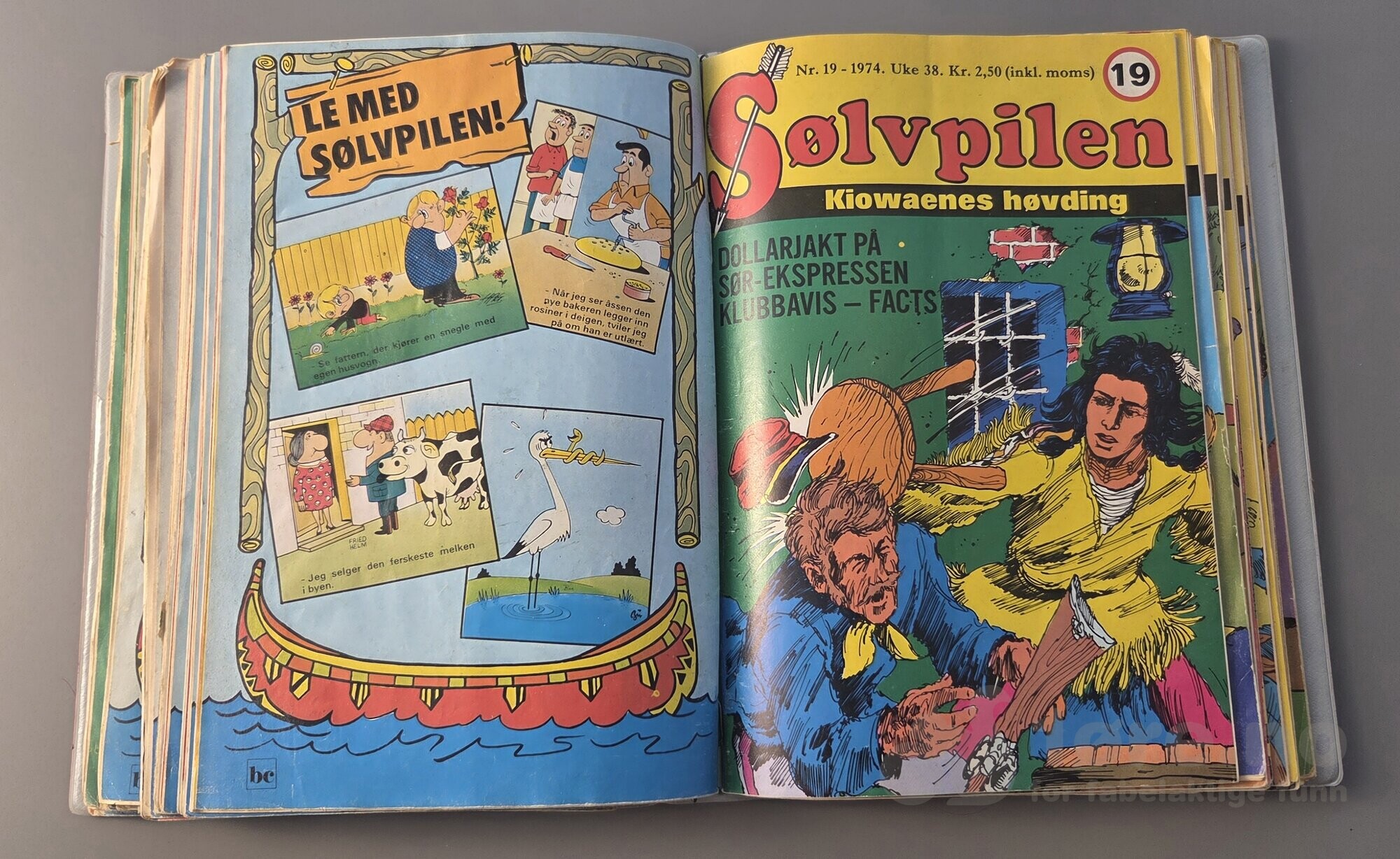 Sølvpilen 1974 i samleperm, bilde 4