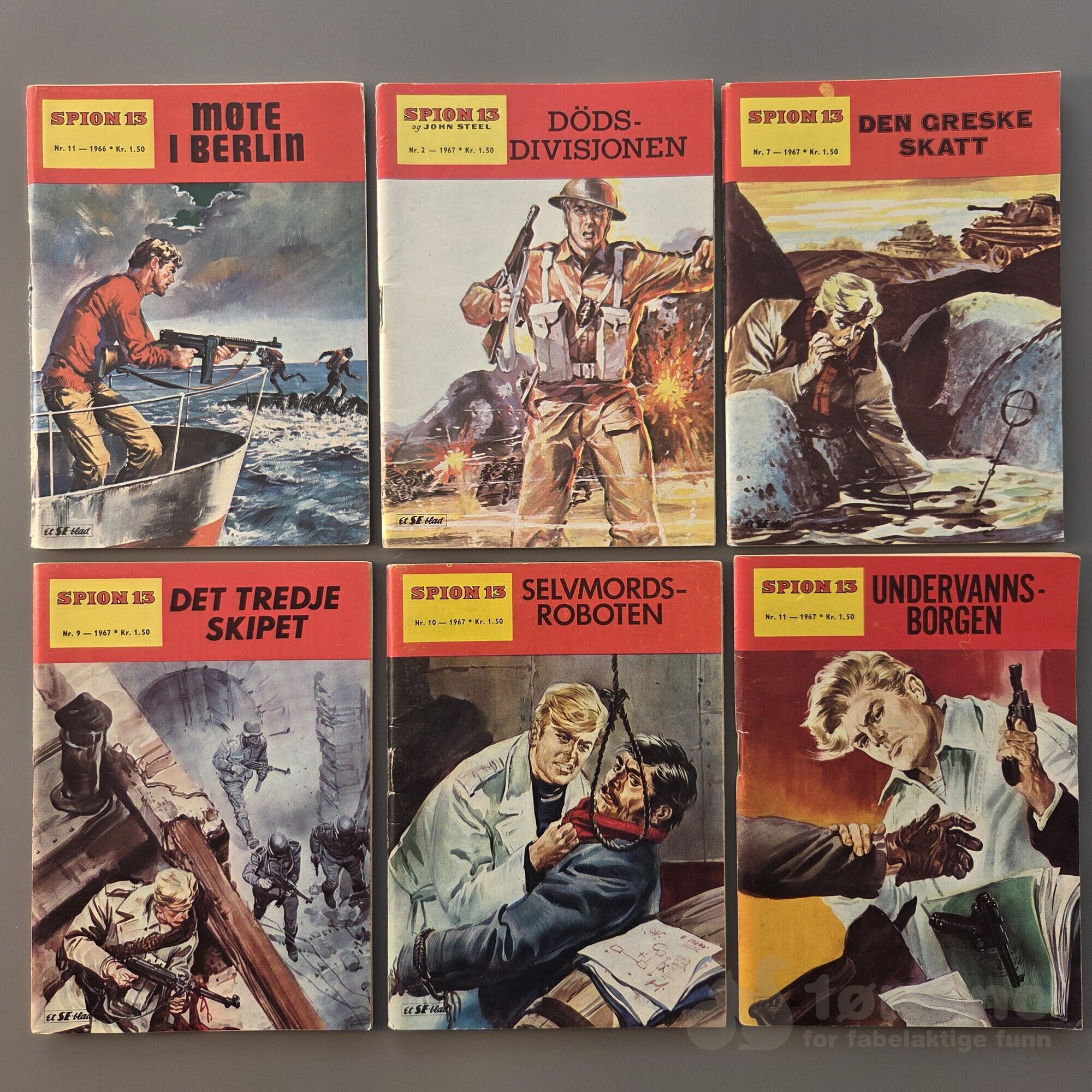 Spion 13 1963-1967 lot 1, bilde 8