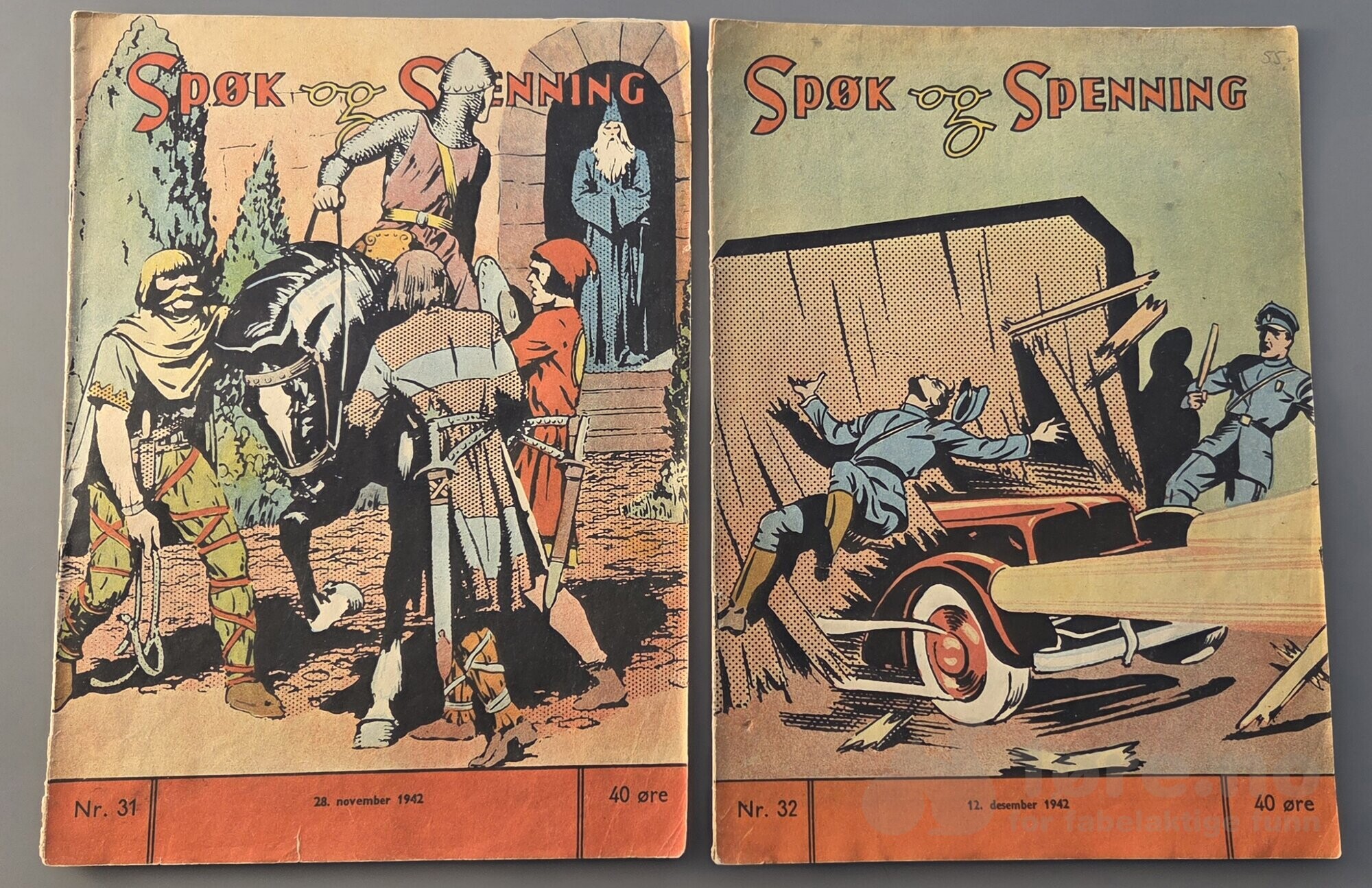 Spøk og Spenning  1942-1945