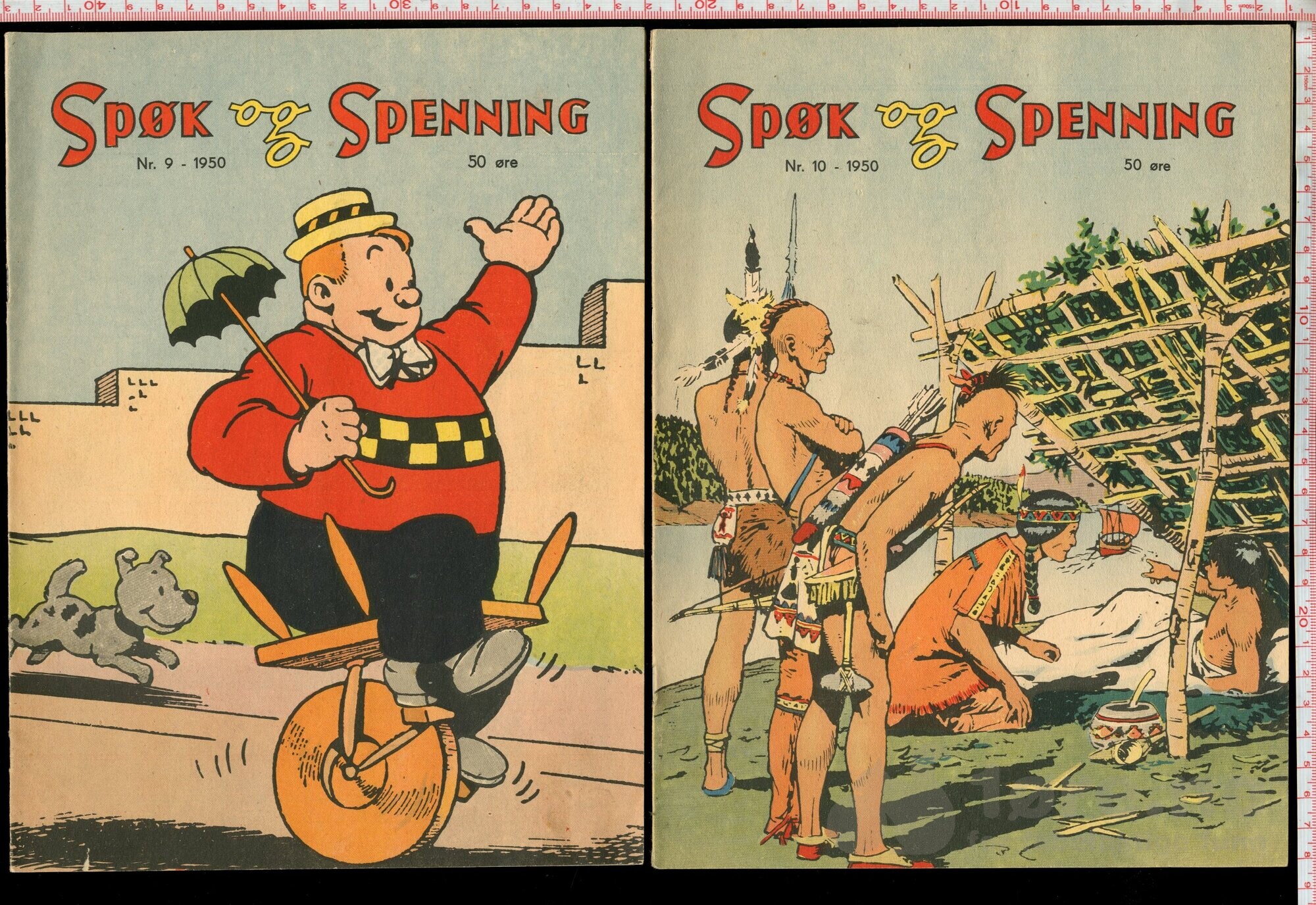 Spøk og Spenning 1950-1952, bilde 2