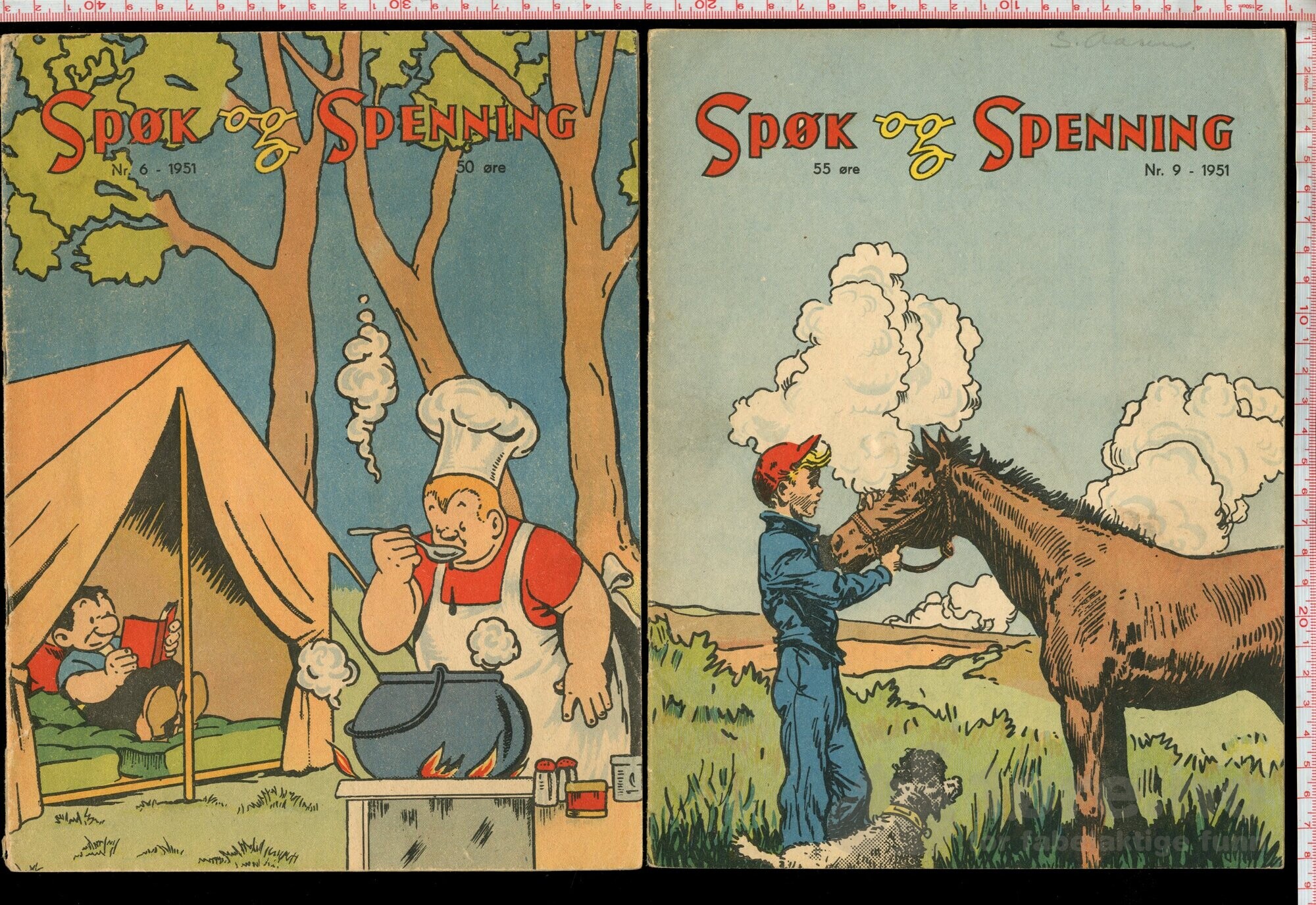 Spøk og Spenning 1950-1952, bilde 4