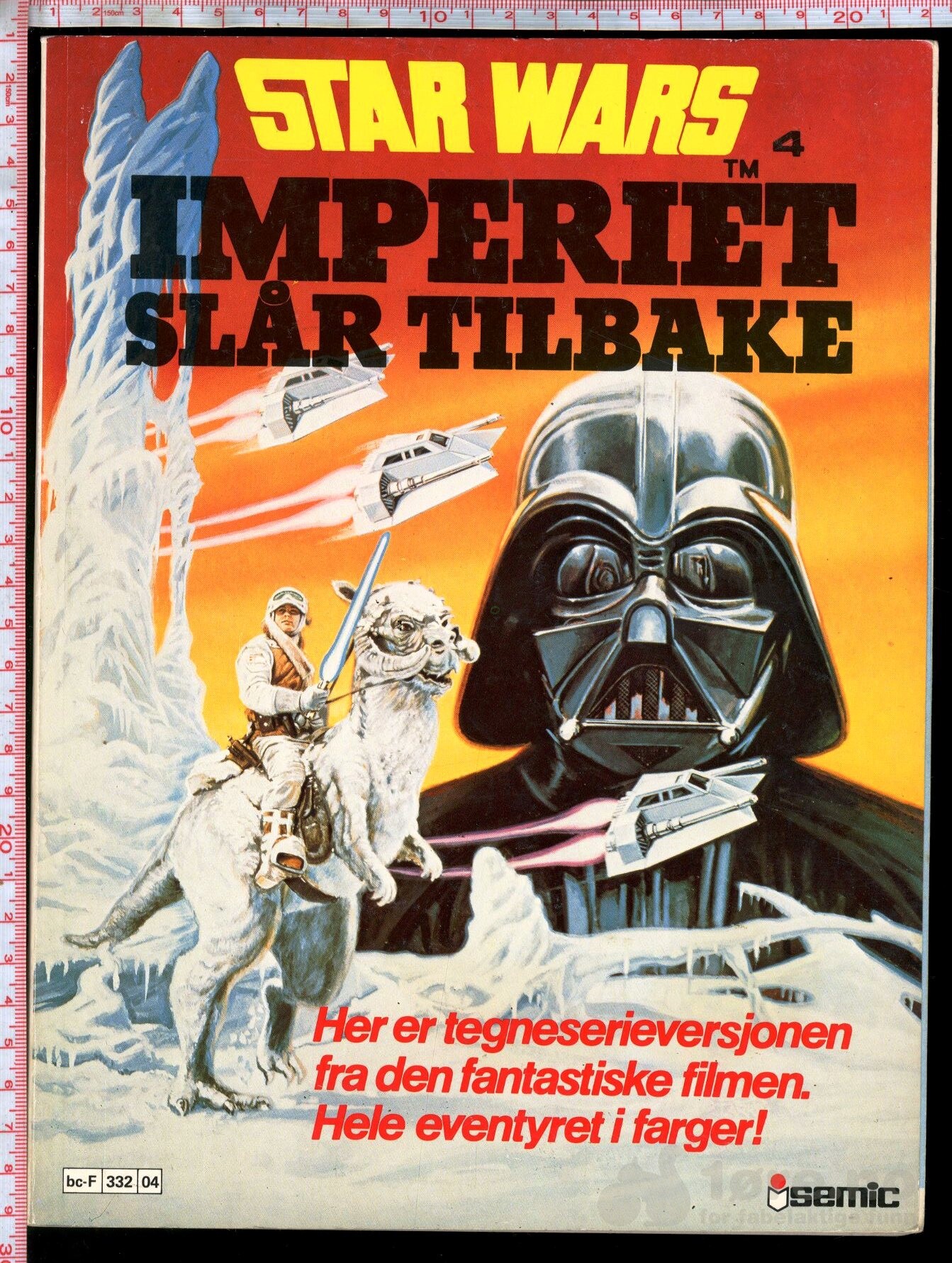 Star wars Album 4- Imperiet slår tilbake