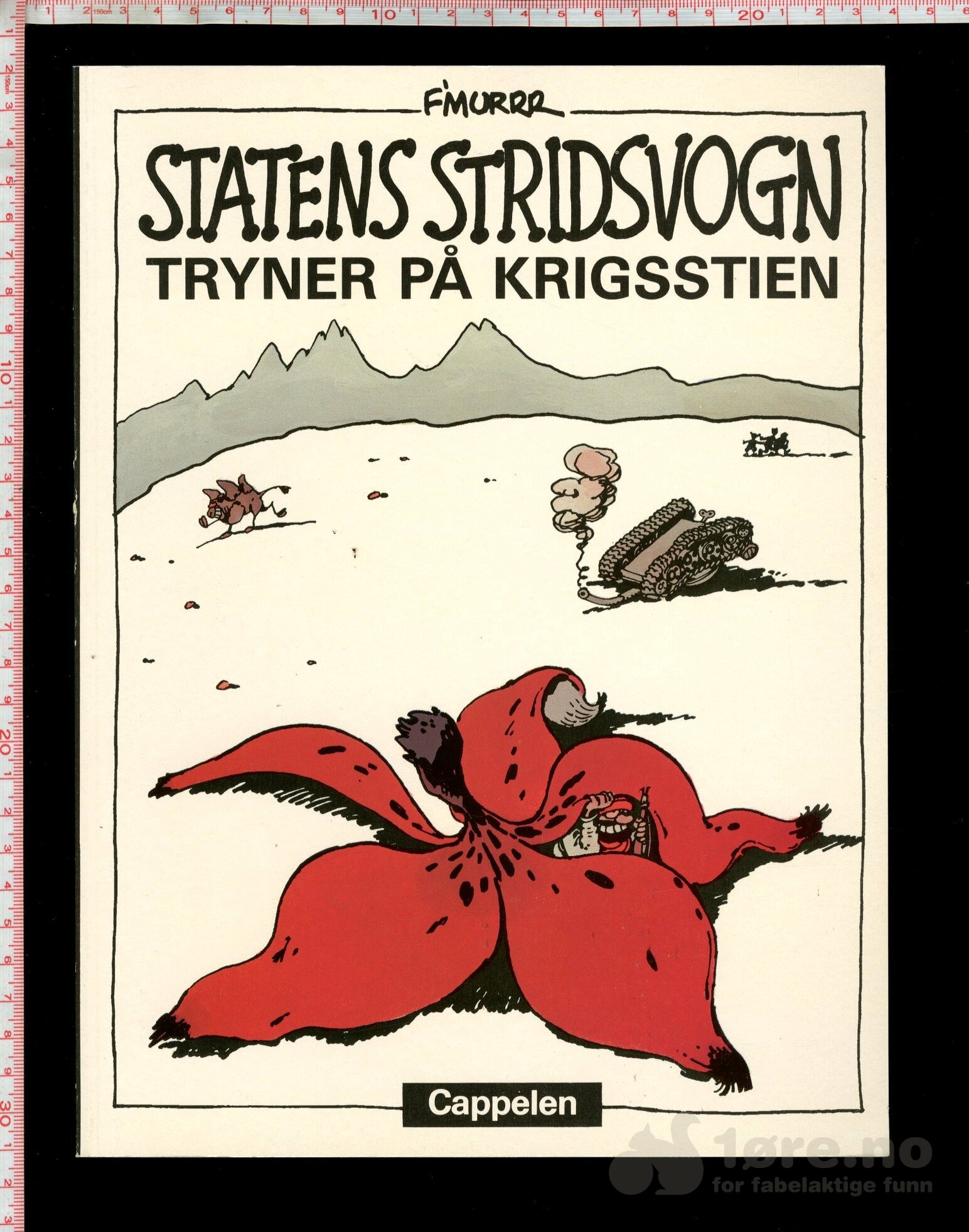 Statens stridsvogn tryner på krigsstien