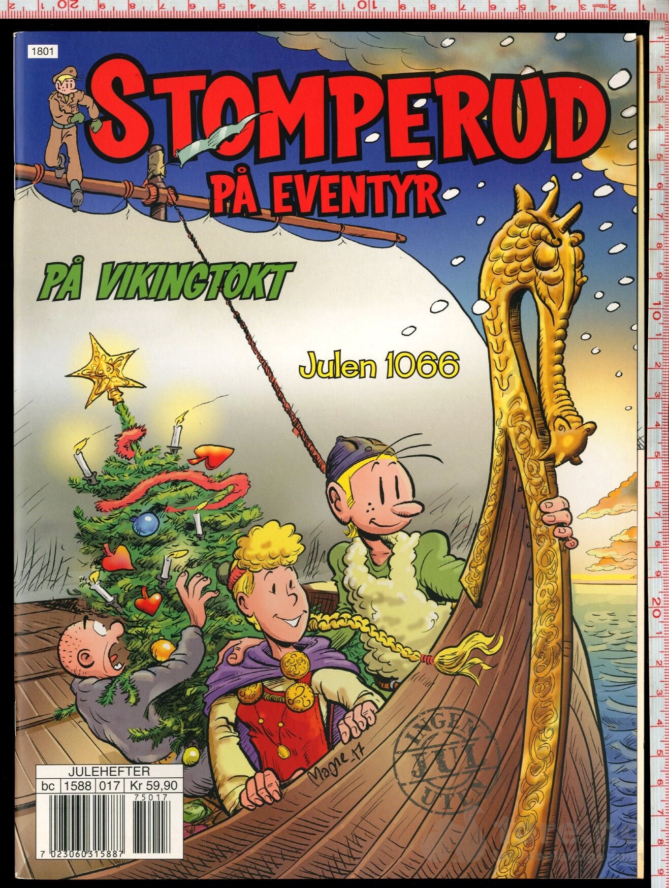 Stomperud på eventyr på vikingtokt -julen 1066