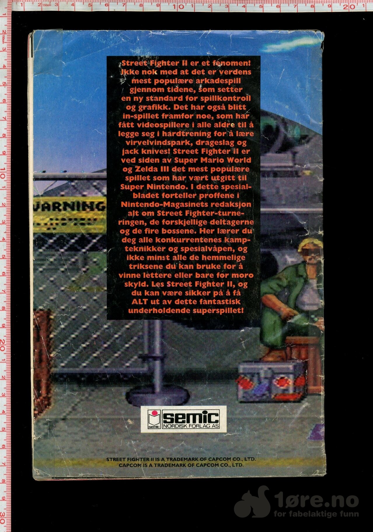 Street fighter II Special (Semic Nintendo utgave), bilde 2