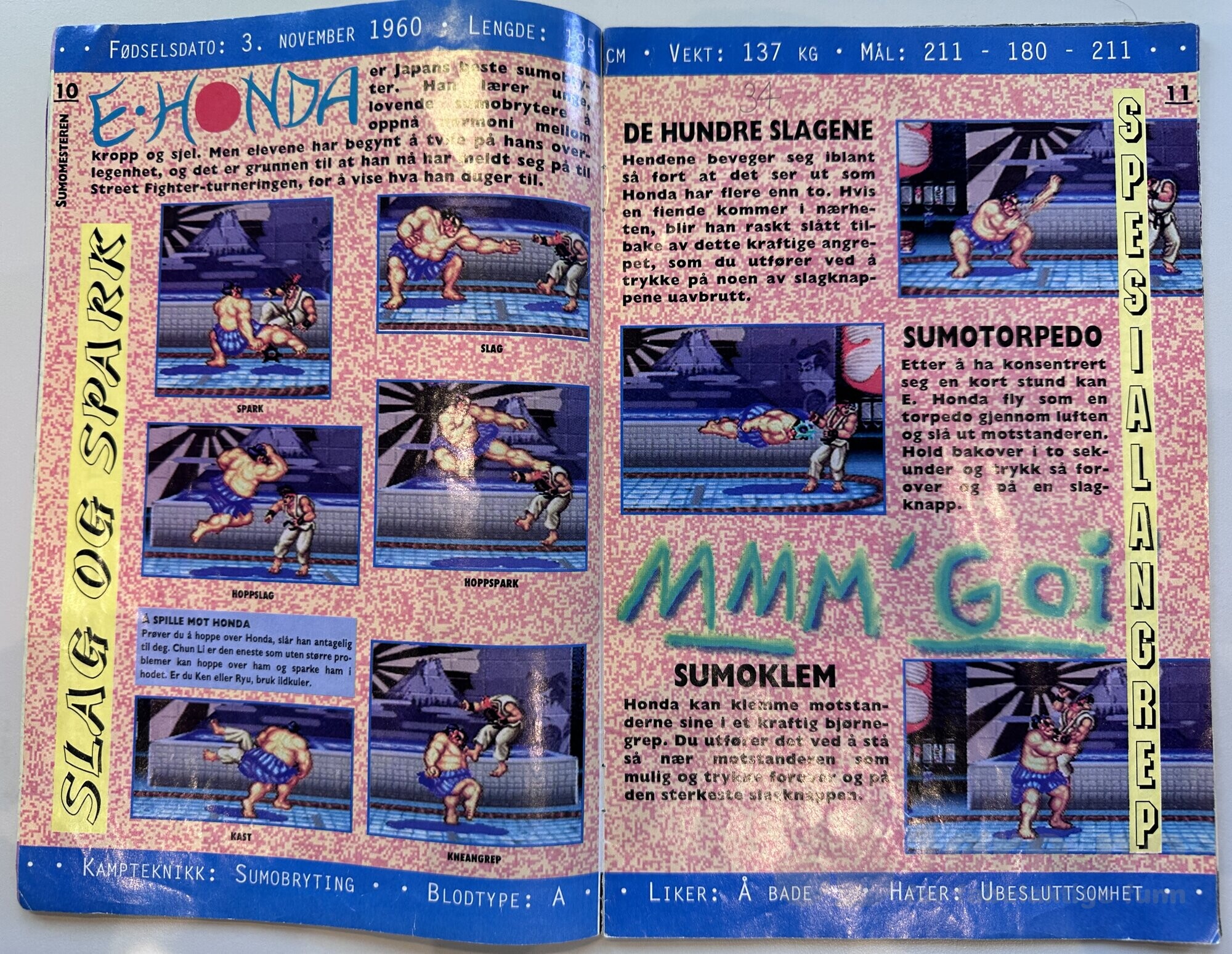 Street fighter II Special (Semic Nintendo utgave), bilde 3