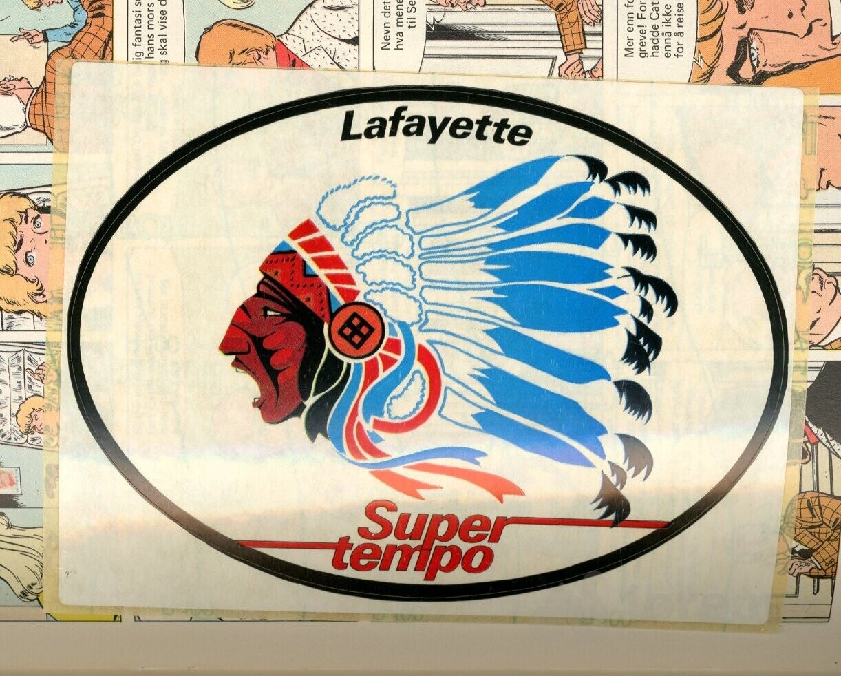 Super Tempo 1979 Nr 4 med klistermerke