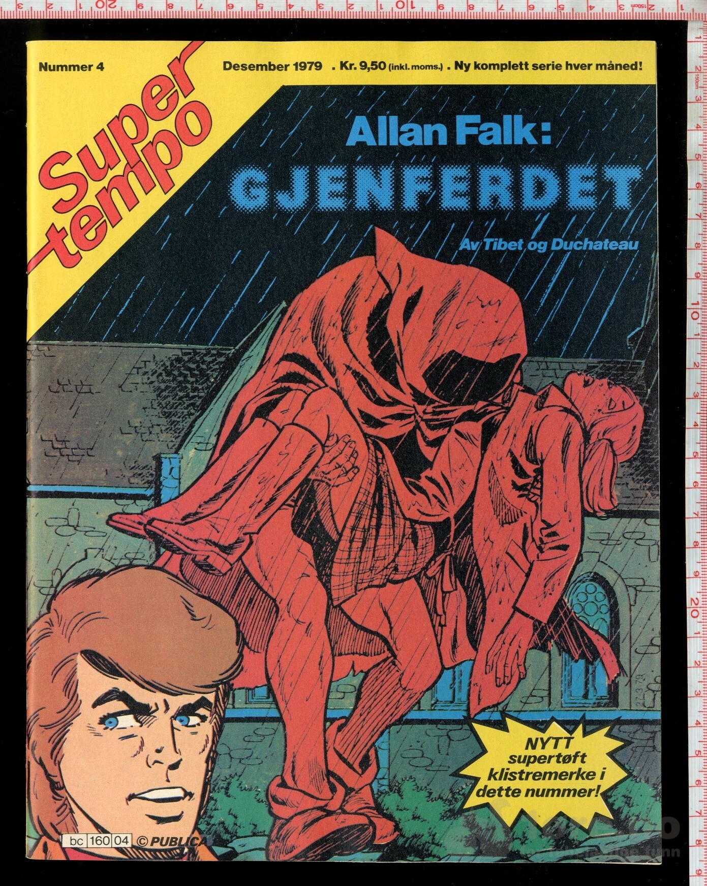 Super Tempo 1979 Nr 4 med klistermerke, bilde 2