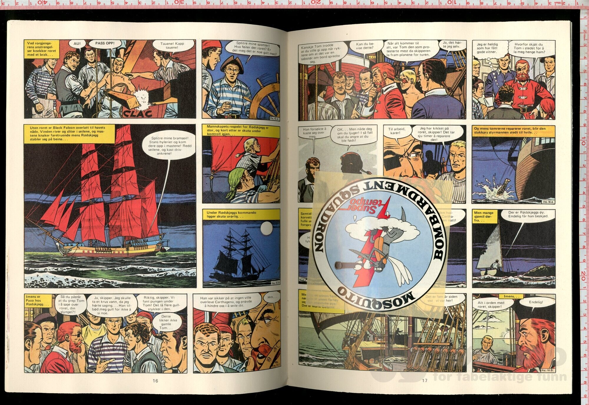 Super Tempo 1980 Nr 2 med klistermerke, bilde 3