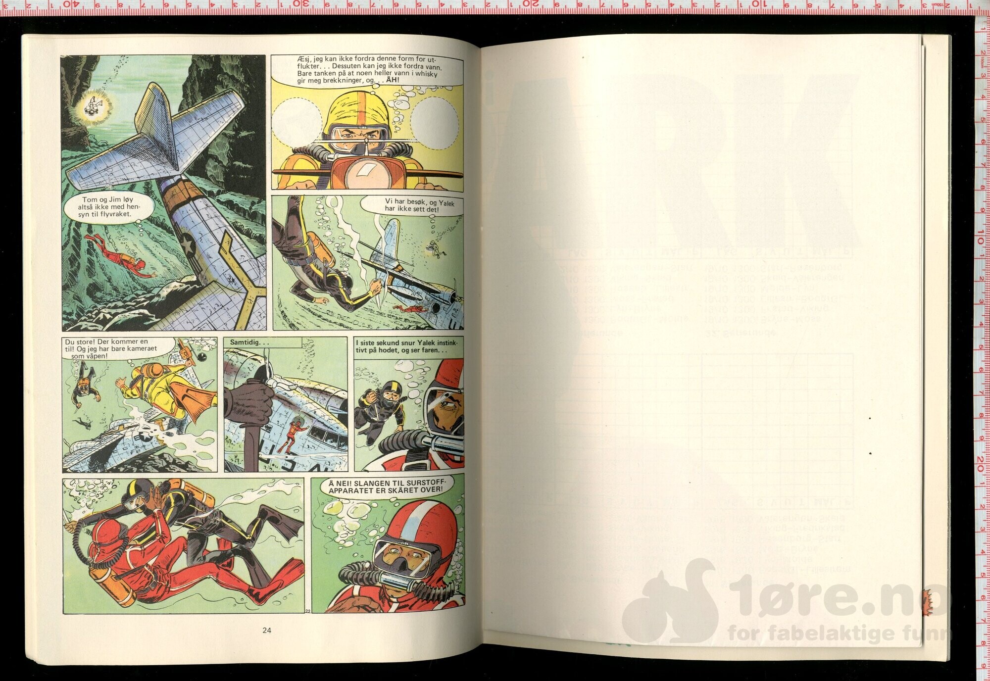Super Tempo 1980 Nr 5 med klistermerke og plakat, bilde 3
