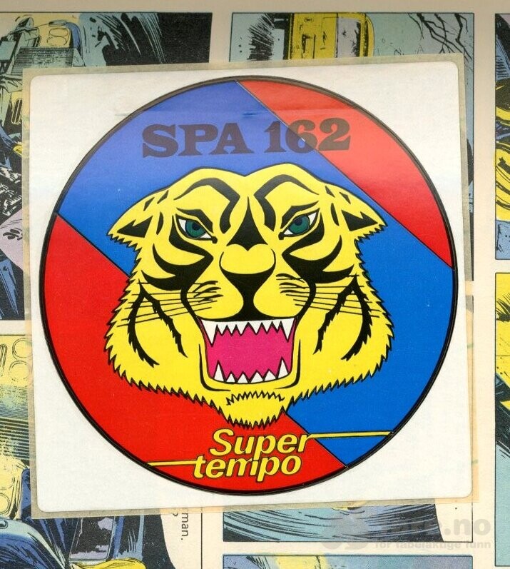 Super Tempo 1980 Nr 6 med klistermerke