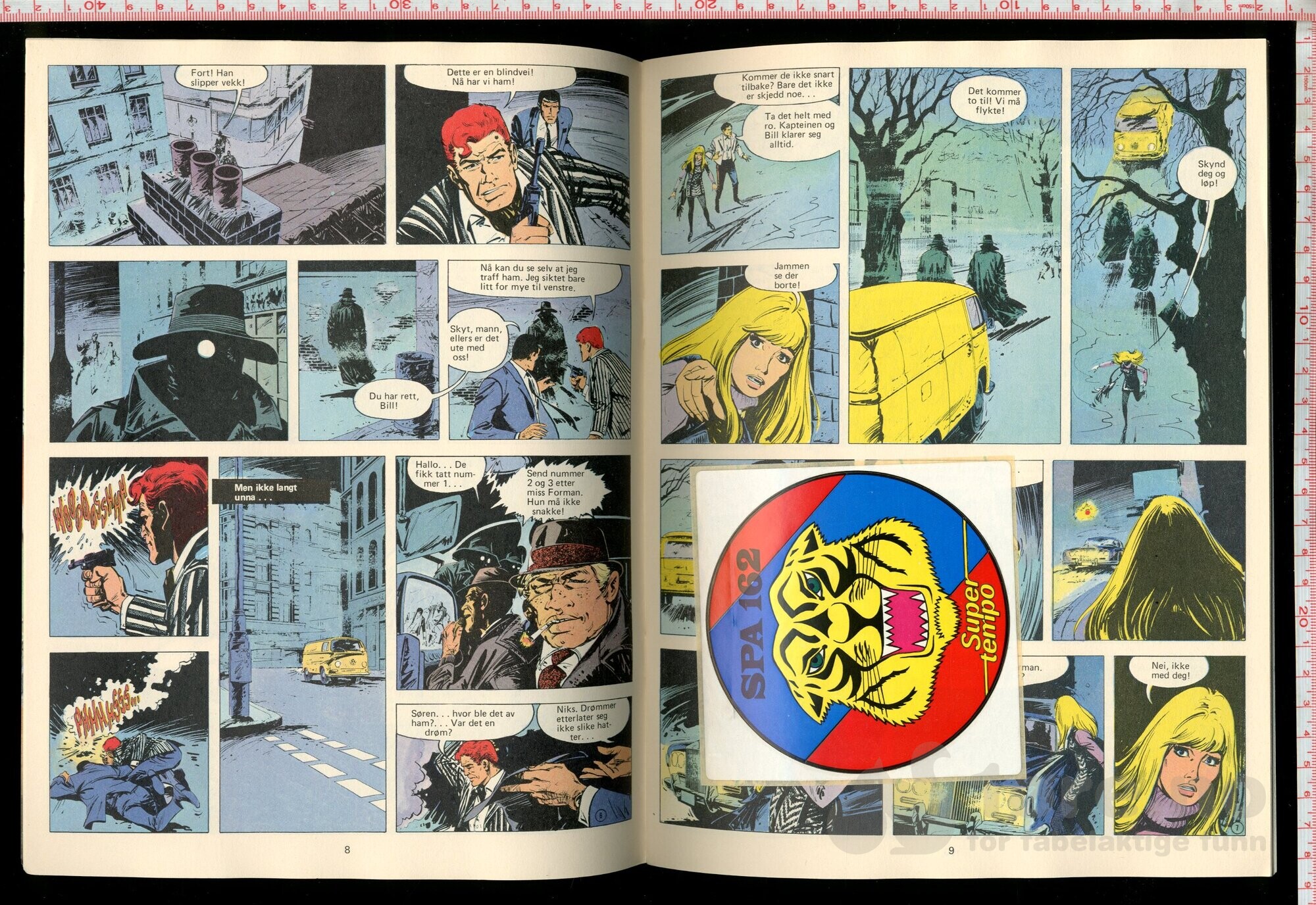 Super Tempo 1980 Nr 6 med klistermerke, bilde 4