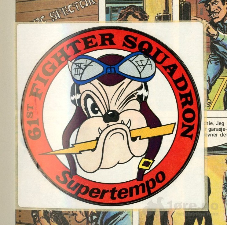 Super Tempo 1980 Nr 7 med klistermerke