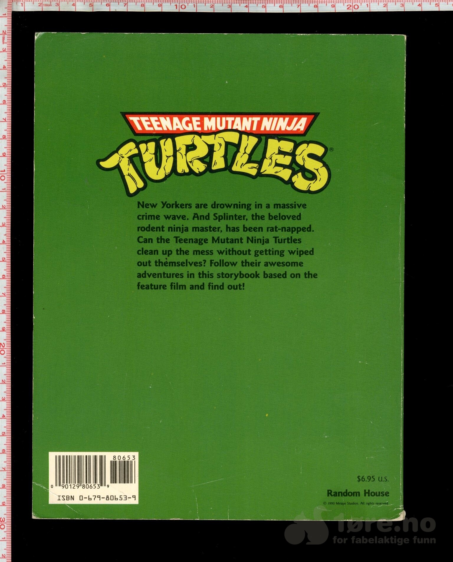 Teenage Mutant Ninja Turtles - The storybook based on the movie 1990, bilde 2