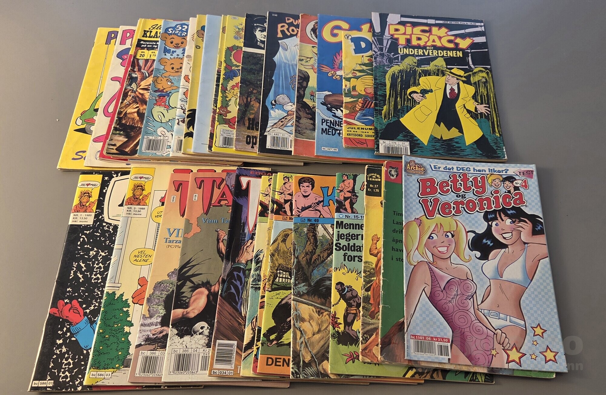 Tegneserie lot 1