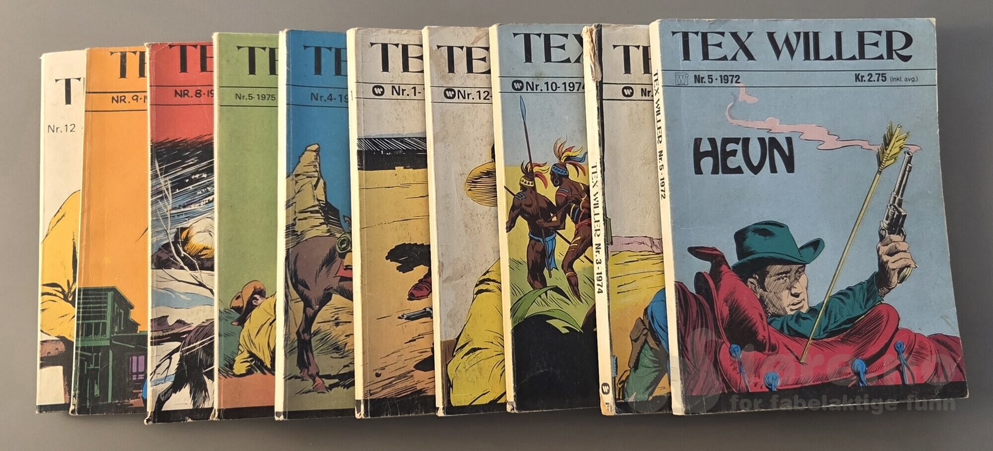 Tex Willer 1972-1975
