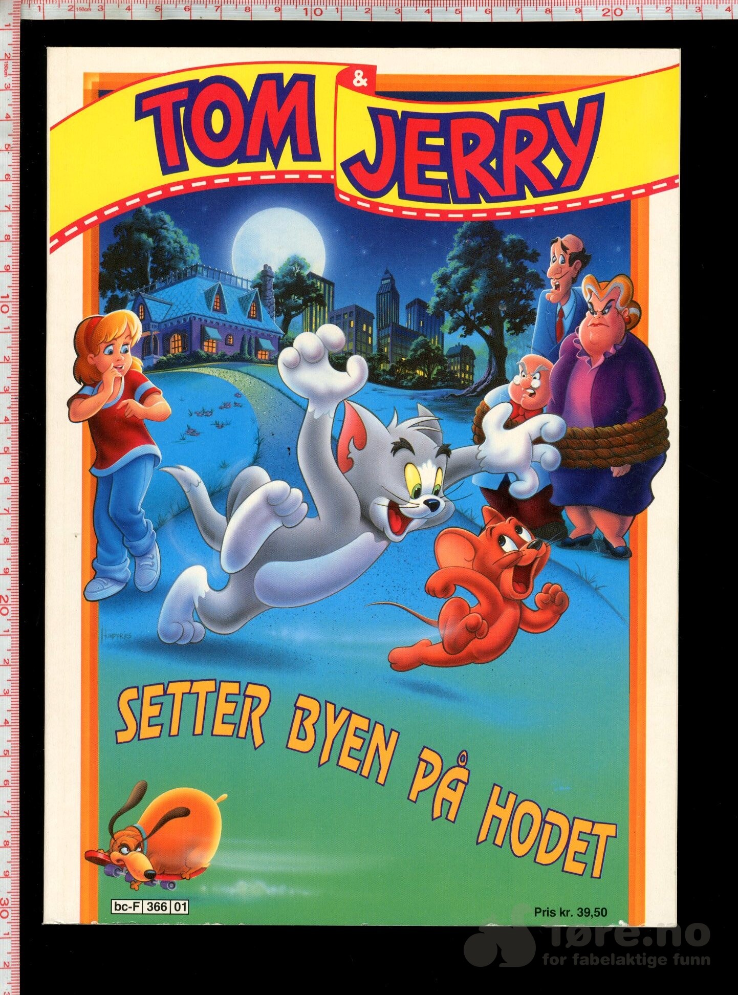 Tom & Jerry Nr.1 Setter byen på hodet 1992