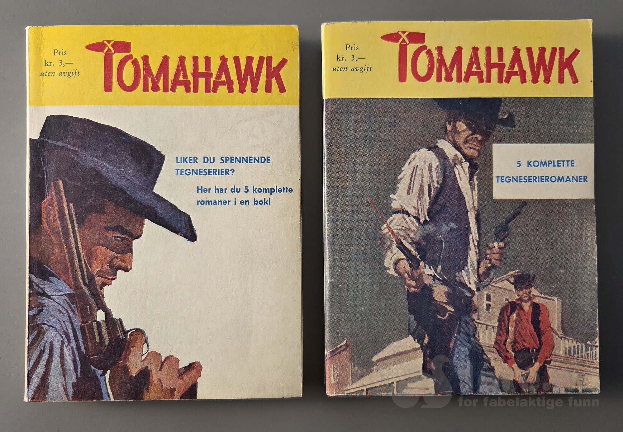 Tomahawk Tegneseriesamling Nr.2-3