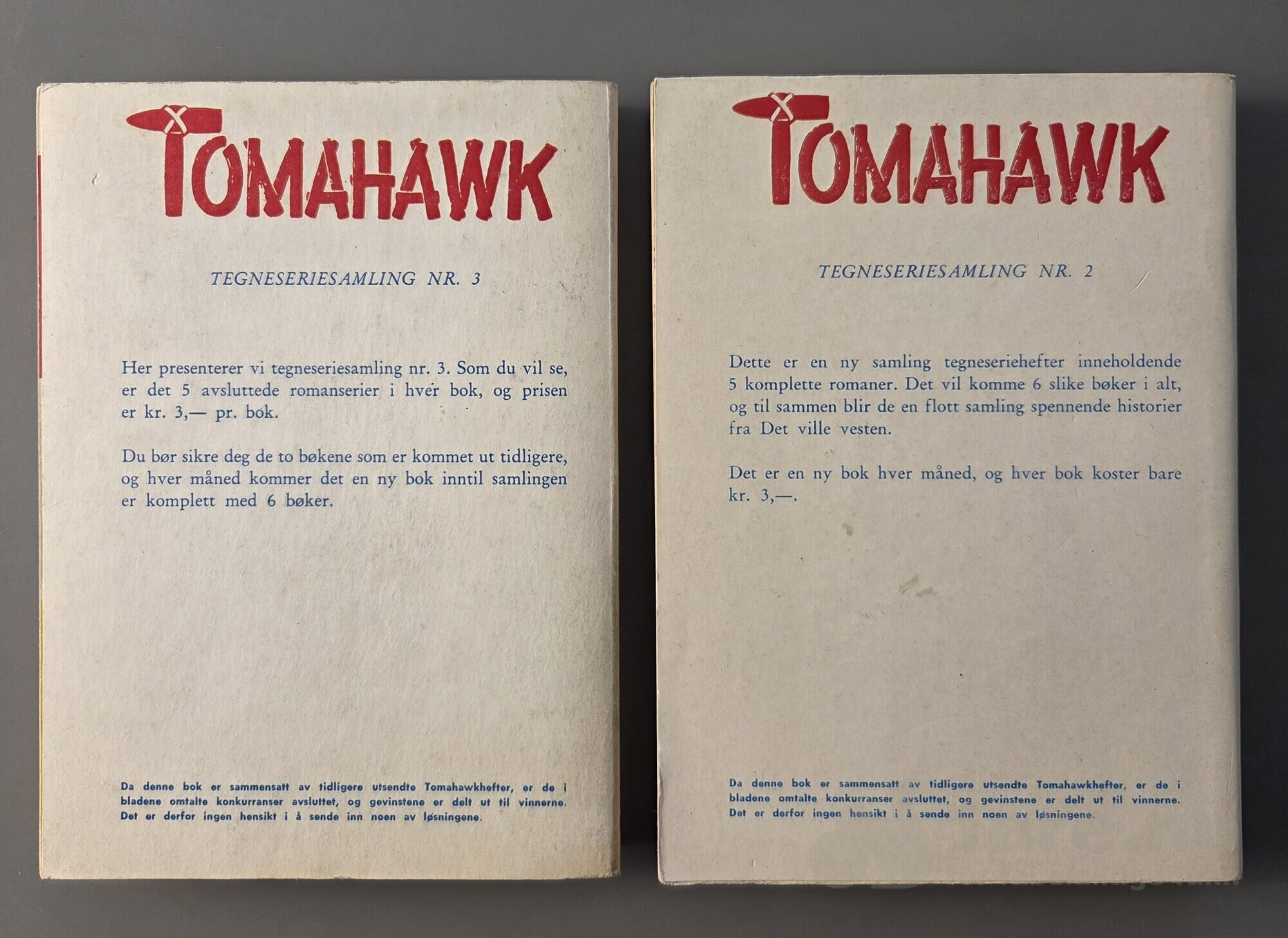 Tomahawk Tegneseriesamling Nr.2-3, bilde 2