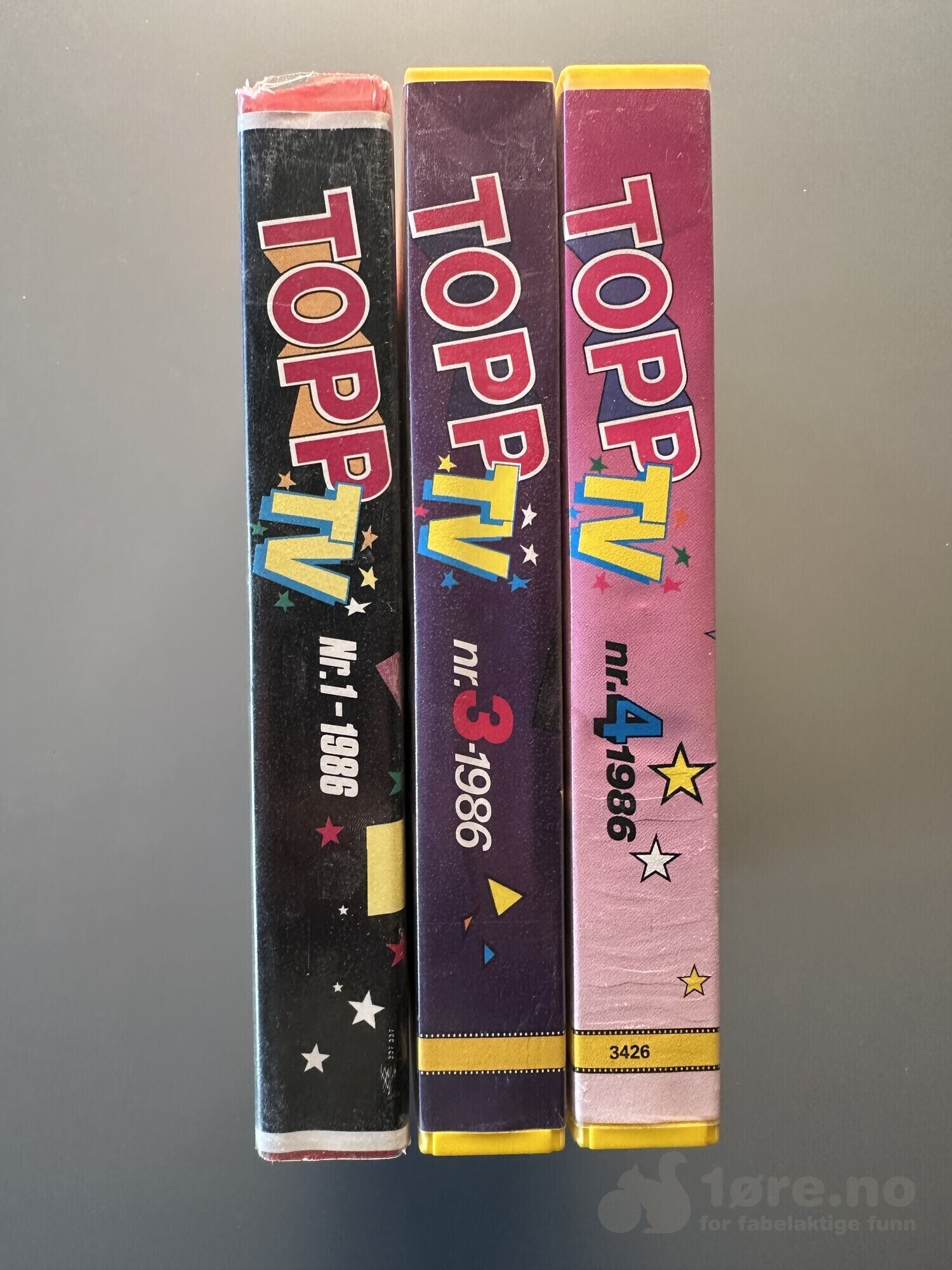 TOPP TV Big Box VHS 1986 nr 1, 3 og 4, bilde 3