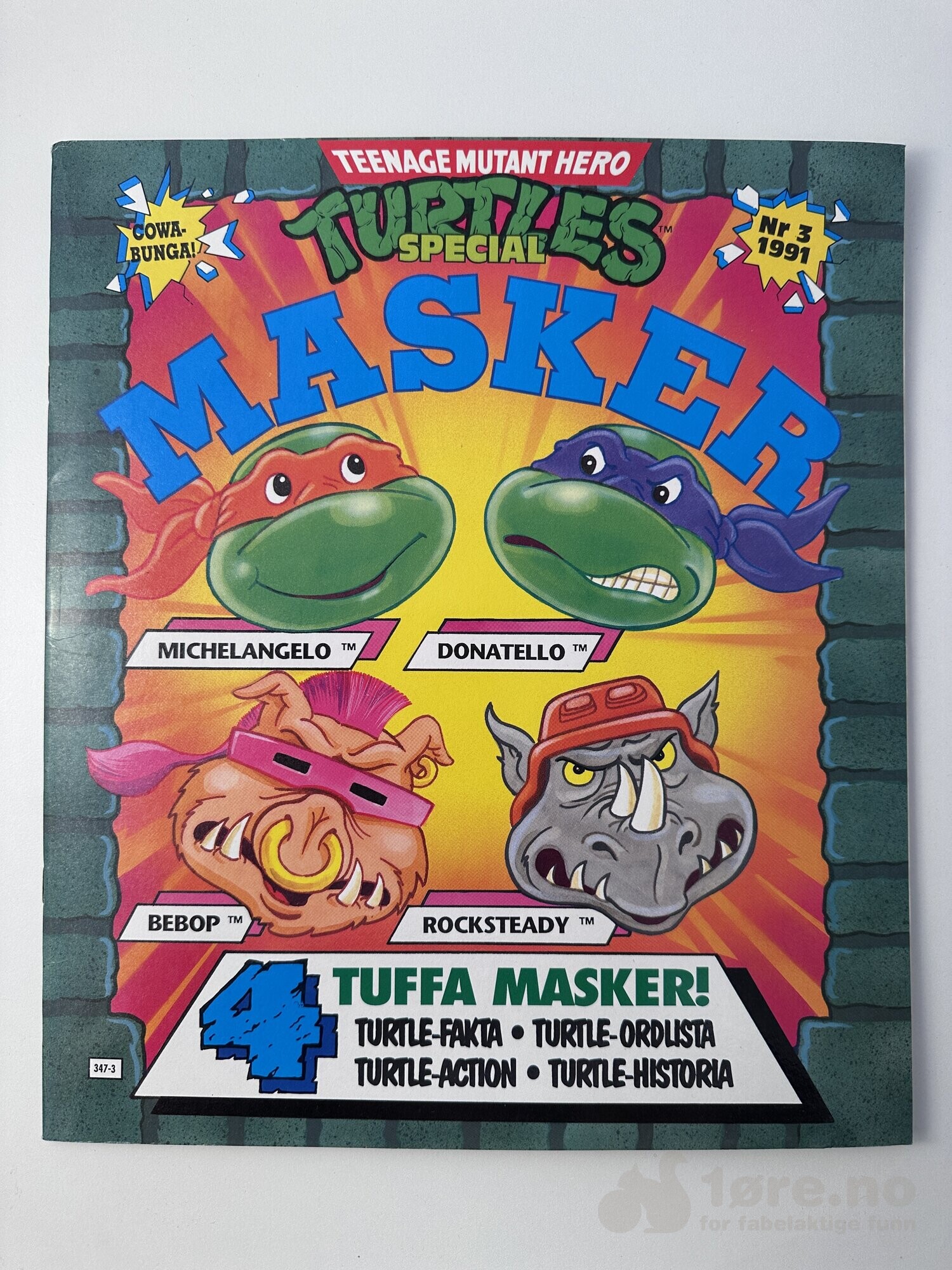 Turtles Masker 1991 Nr 3