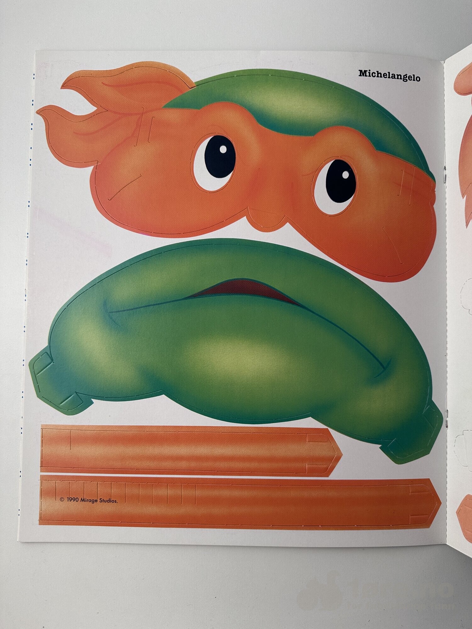 Turtles Masker 1991 Nr 3, bilde 3