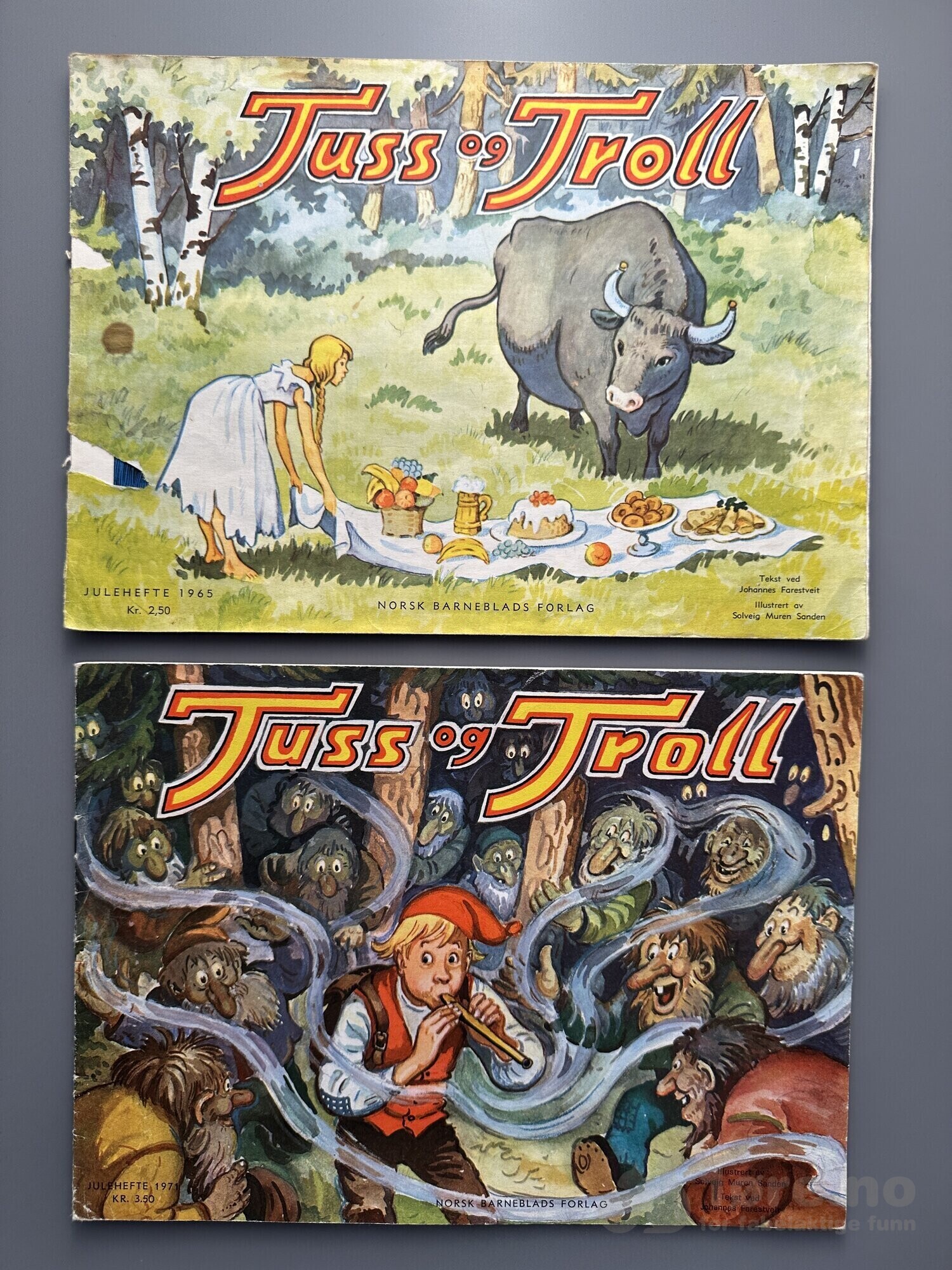 Tuss og Troll 1965, 1971, 1973, 1975