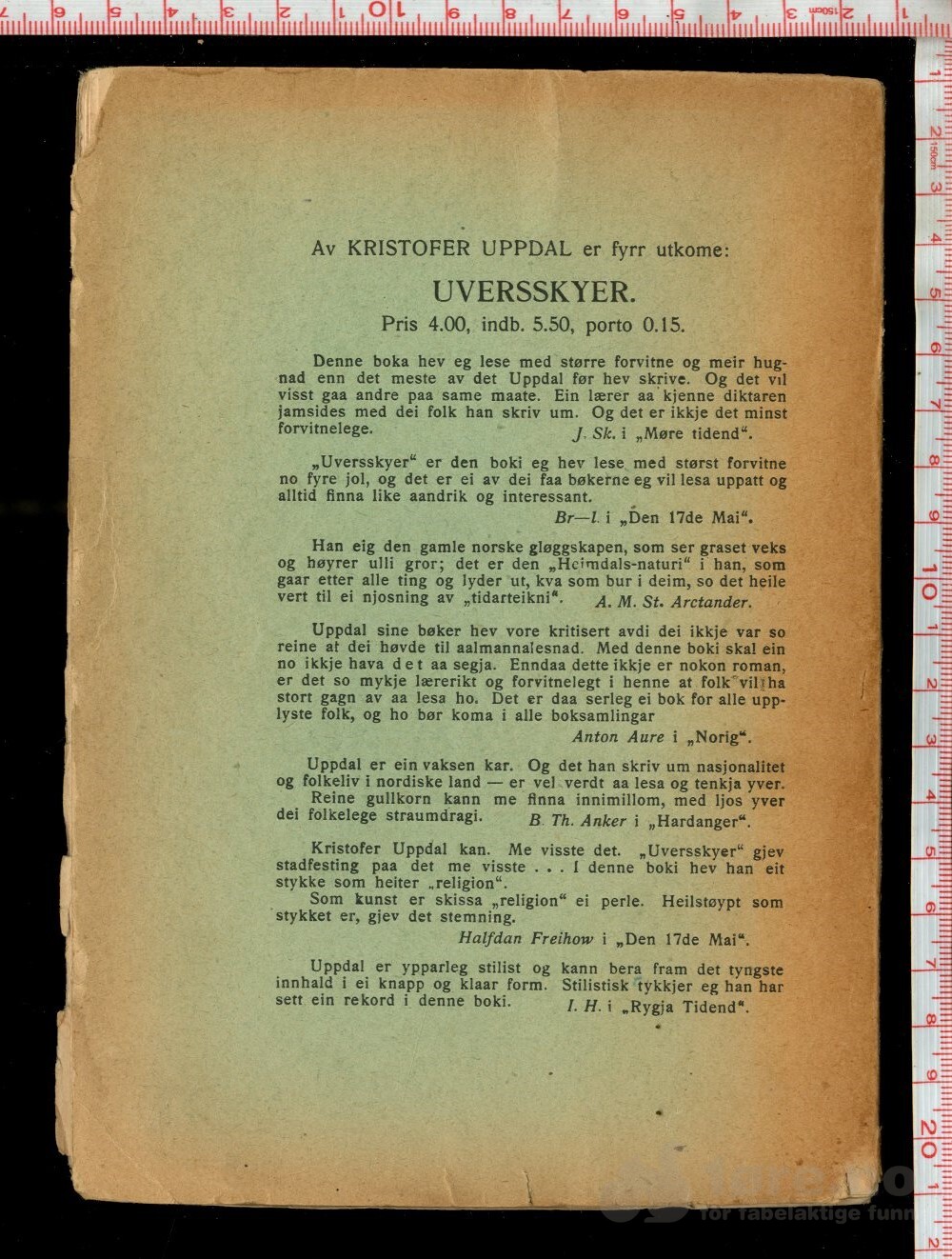 Uppdal, Kristofer - Andedrag (1918), bilde 2