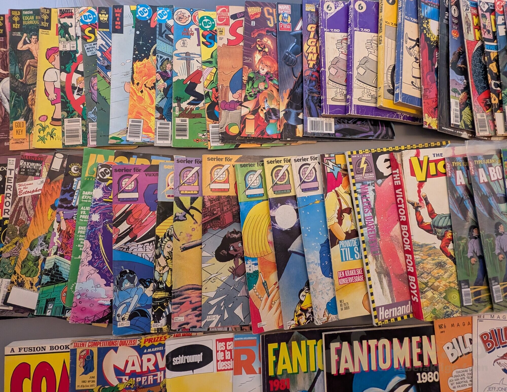 Utenlandske tegneserier lot 1, bilde 2