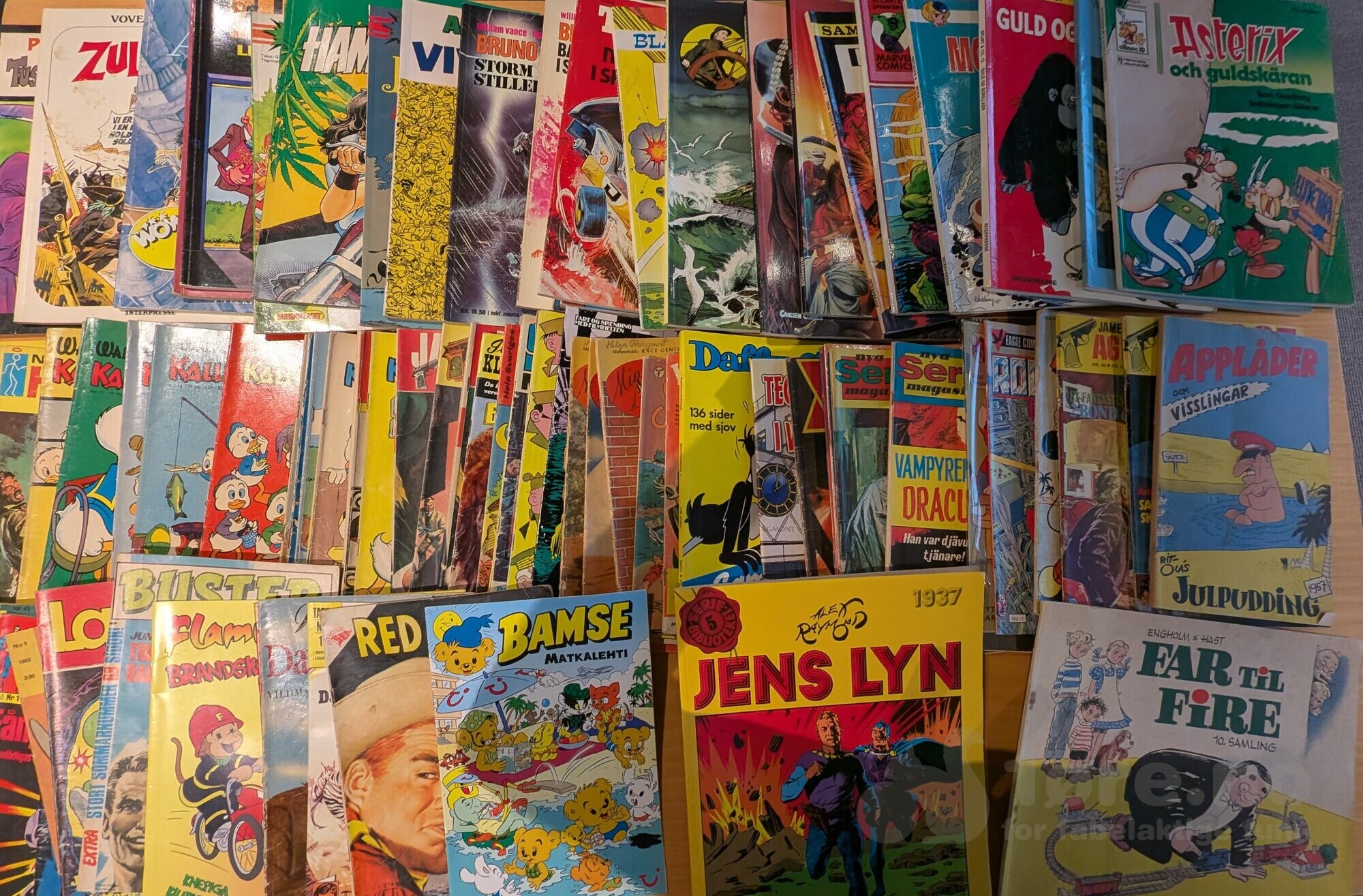Utenlandske tegneserier lot 4