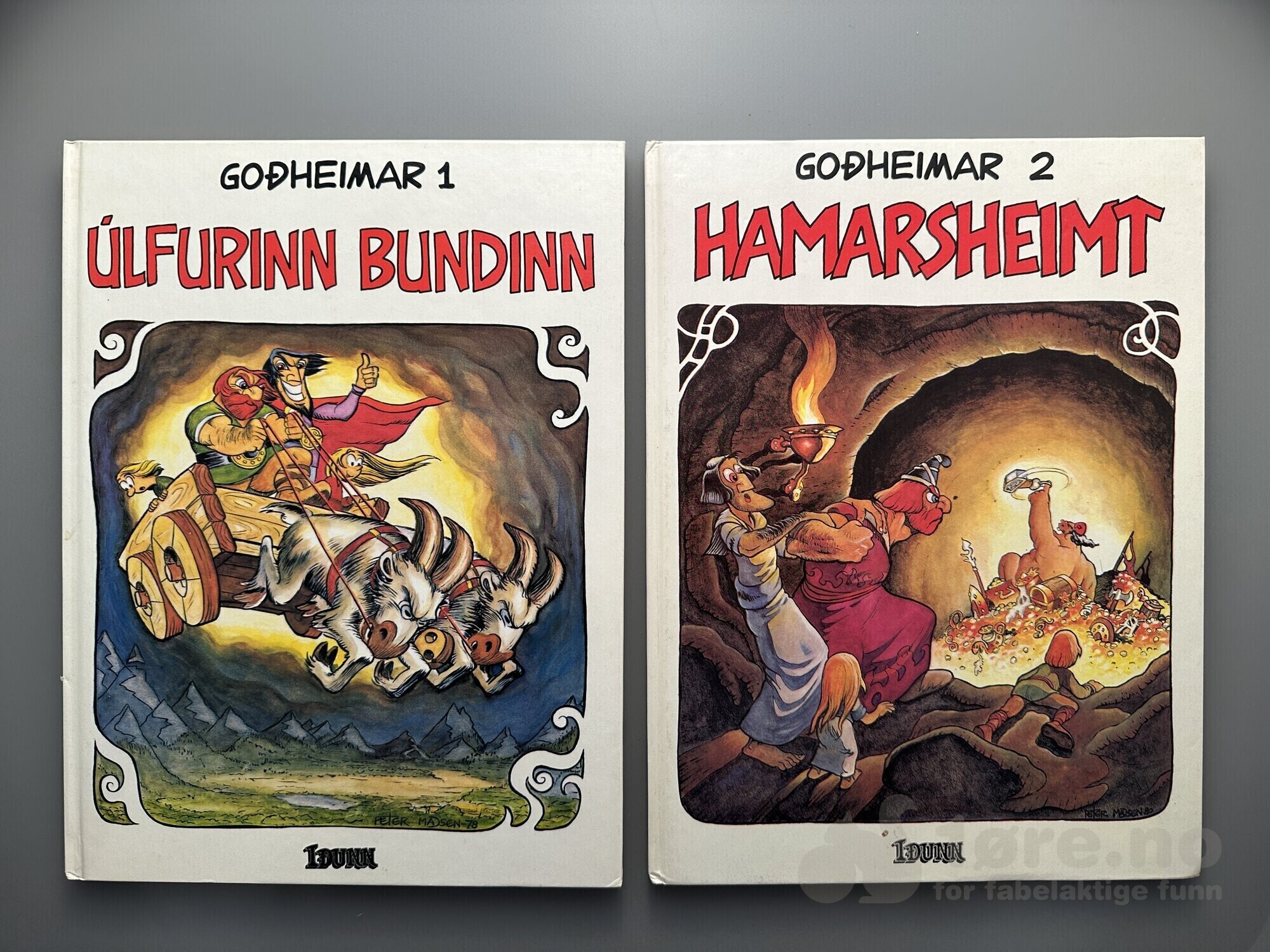 Valhall Islandske førsteutgaver 1979 og 1980