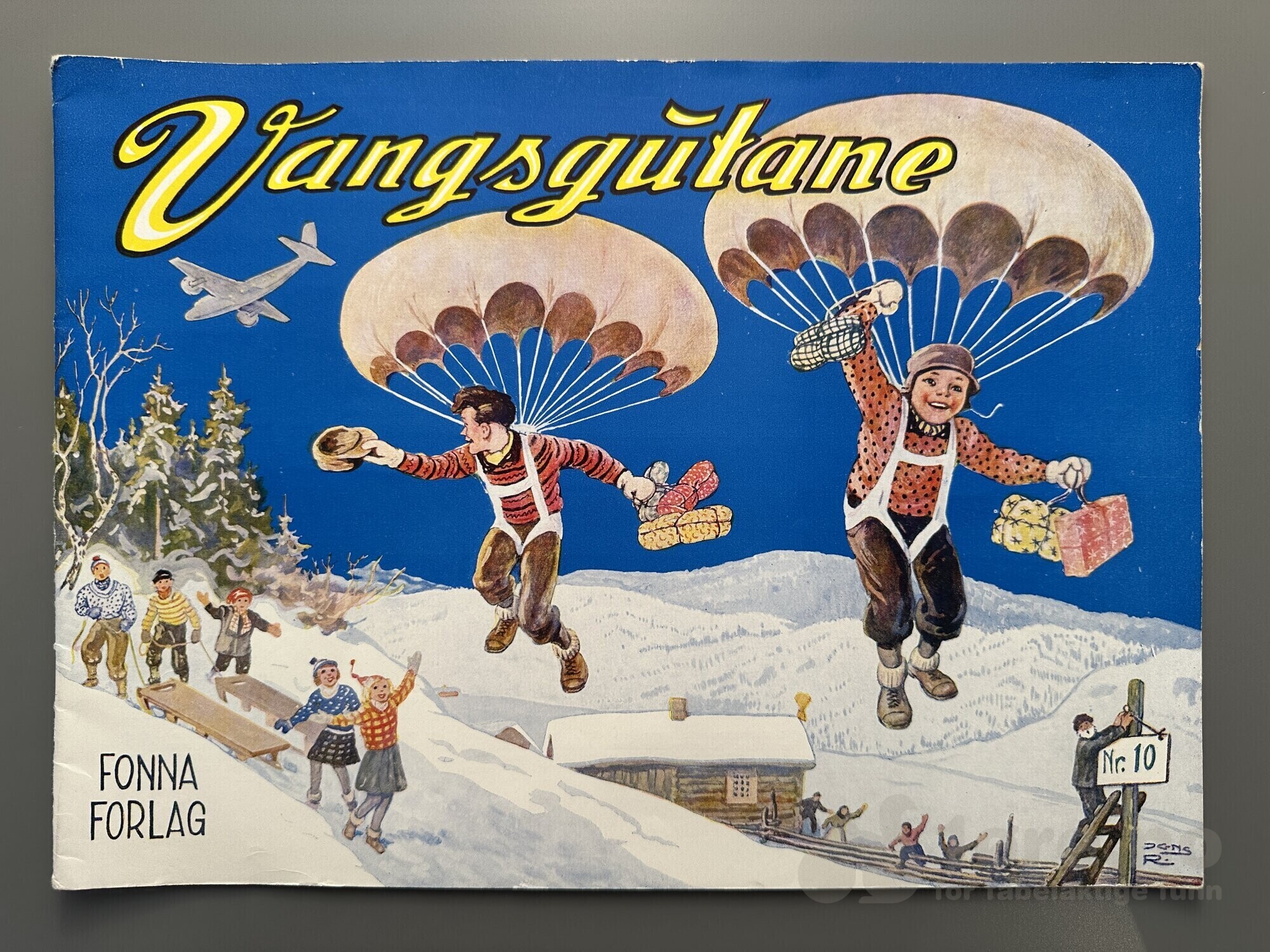 Vangsgutane 10. samling 1952