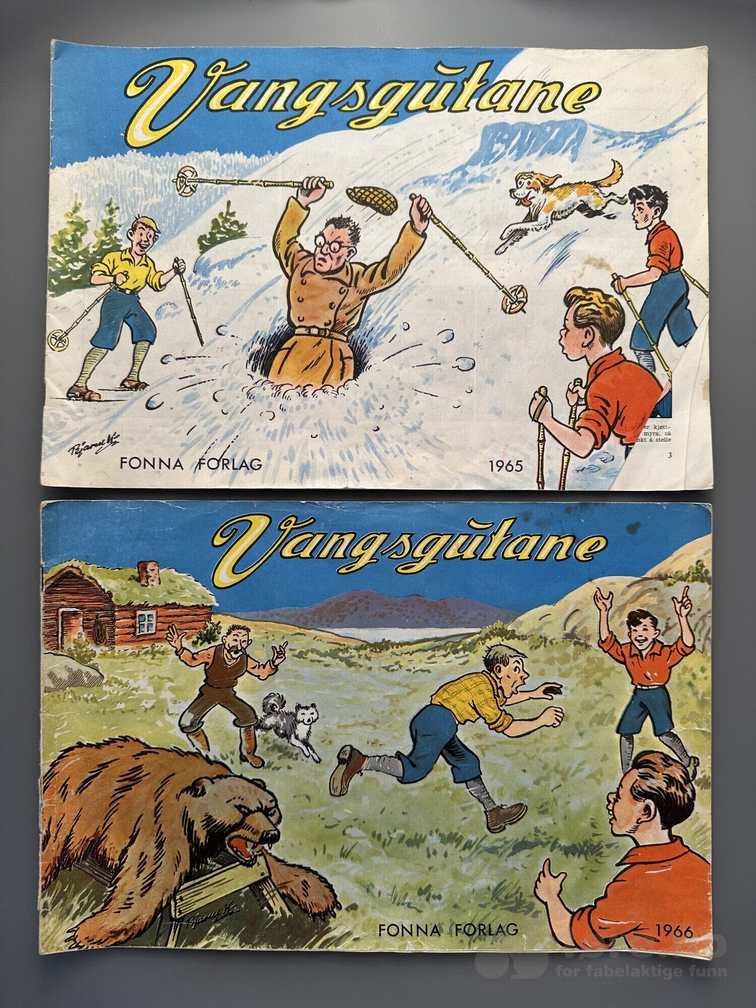Vangsgutane 1965, 1966, 1967, 1968