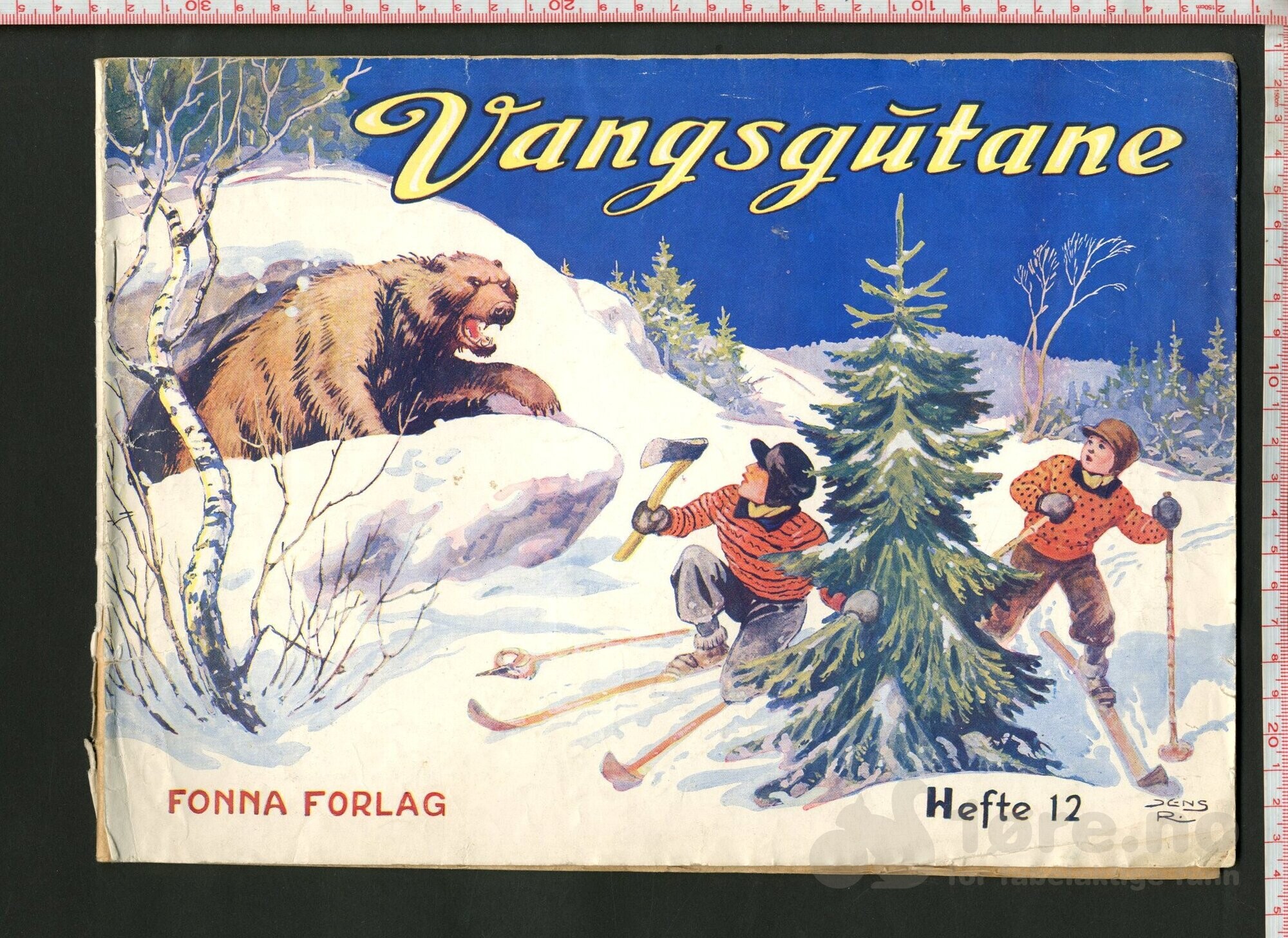Vangsgutane hefte 12 1953