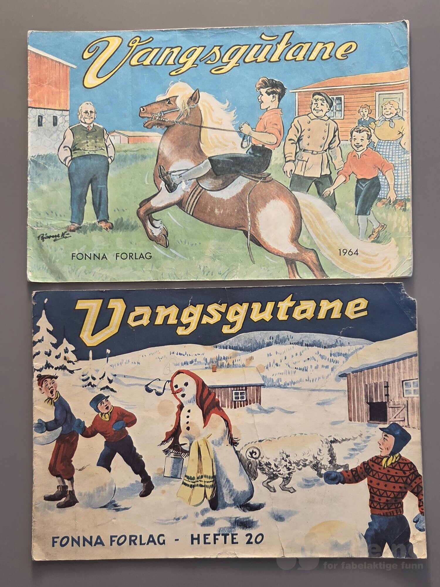 Vangsgutane julehefte