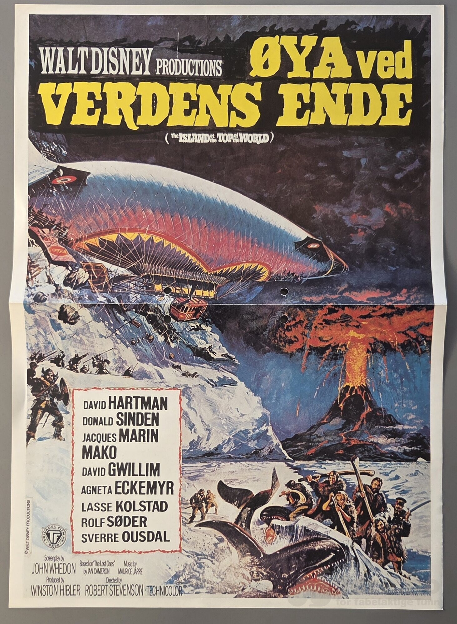 Vaskeseddel - Øya ved Verdens Ende
