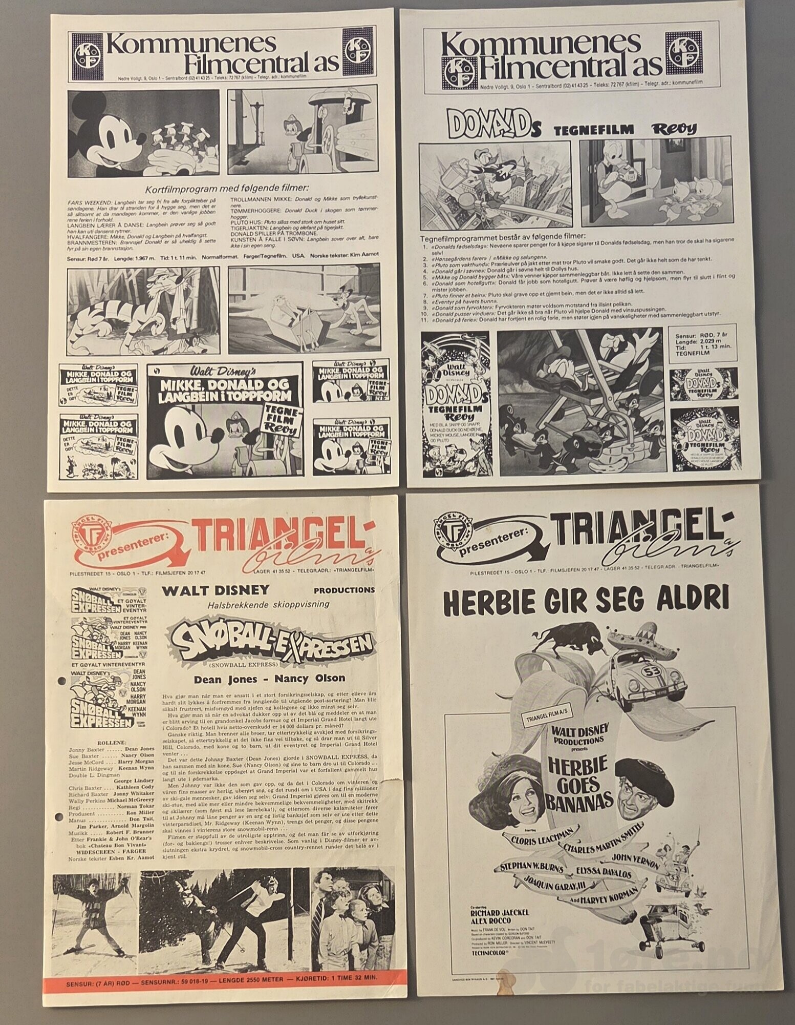 Vaskesedler Walt Disney filmer lot 1, bilde 4