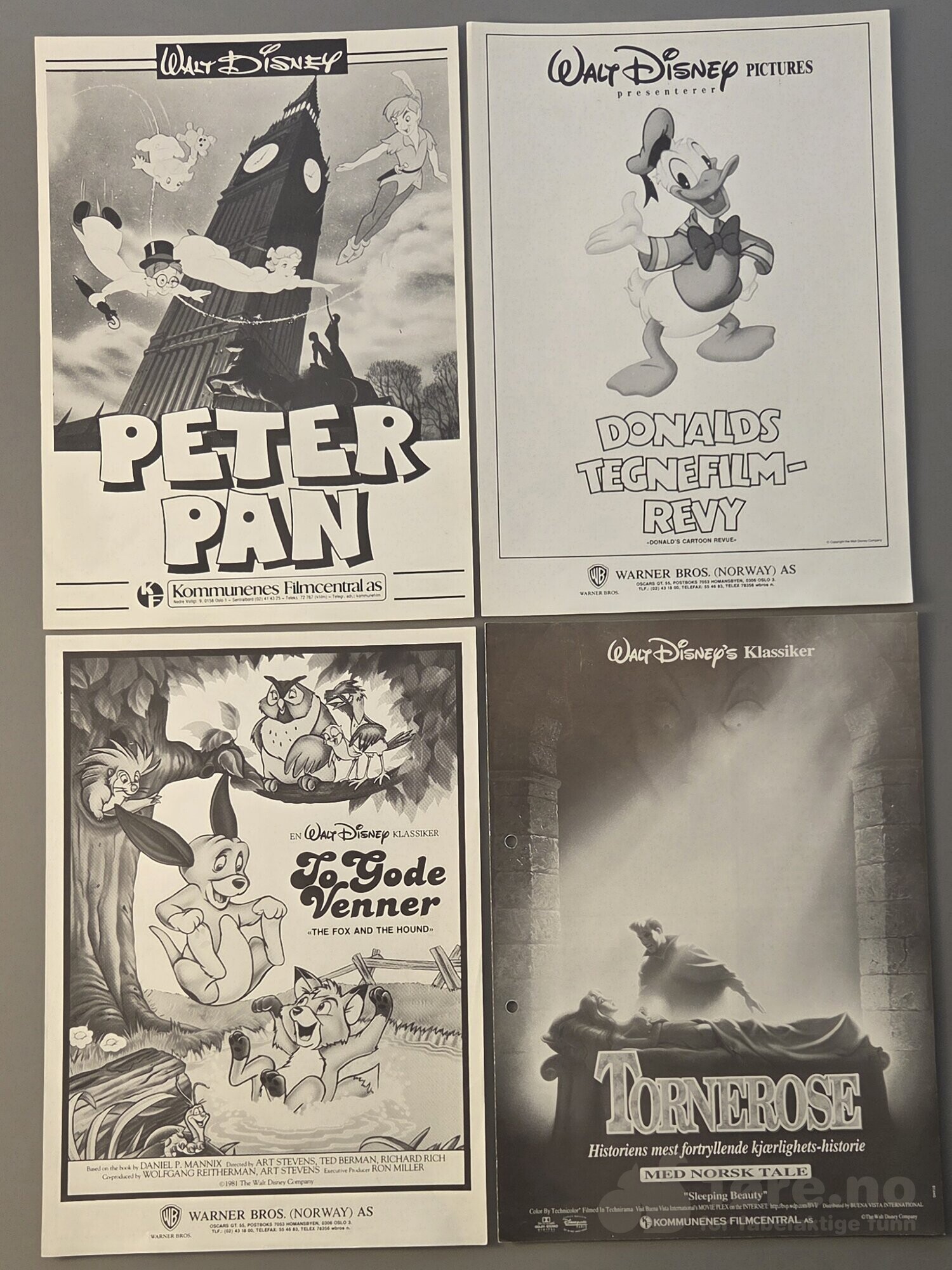 Vaskesedler Walt Disney filmer lot 2, bilde 4